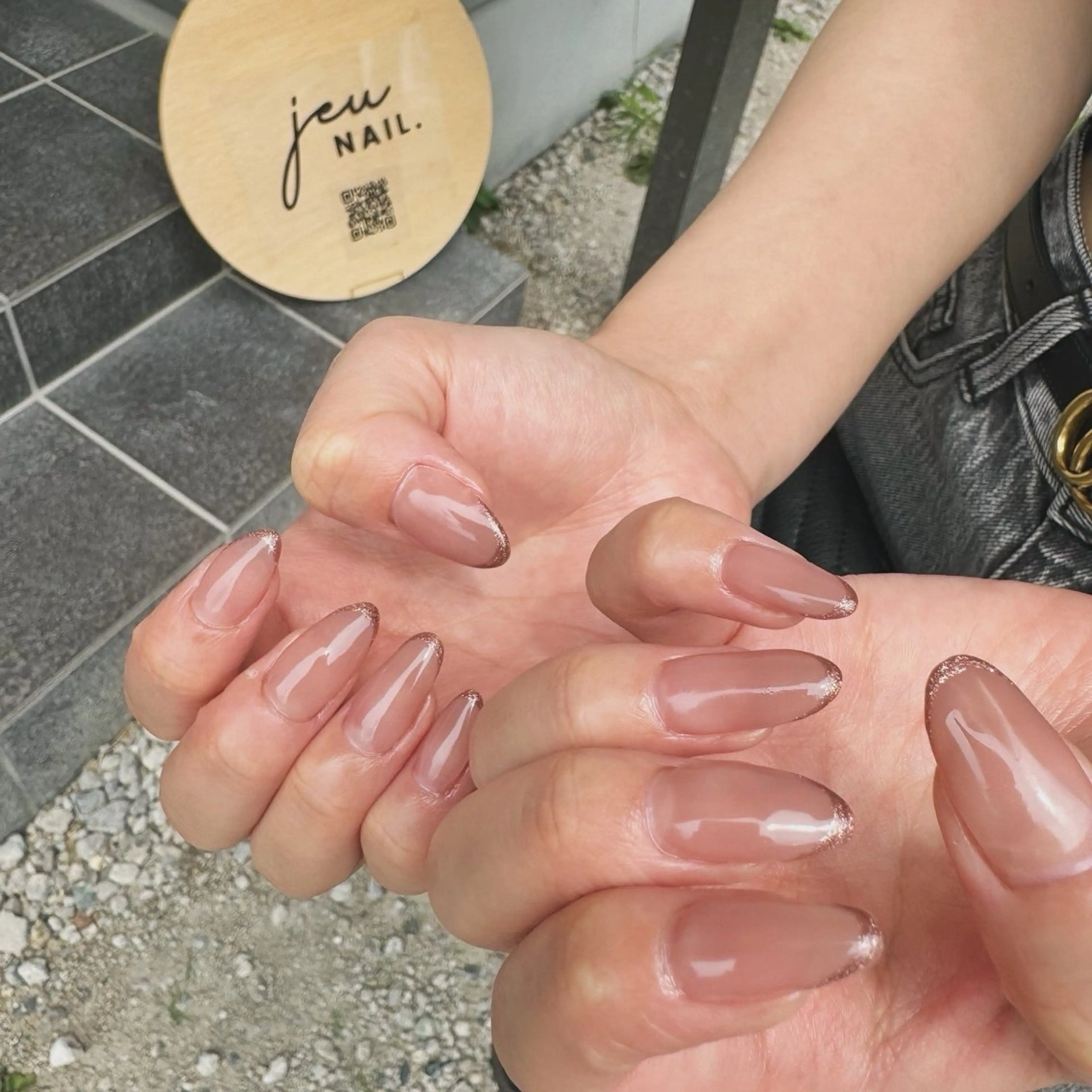 ネイル フレンチネイル jeu NAIL.のネイルデザイン