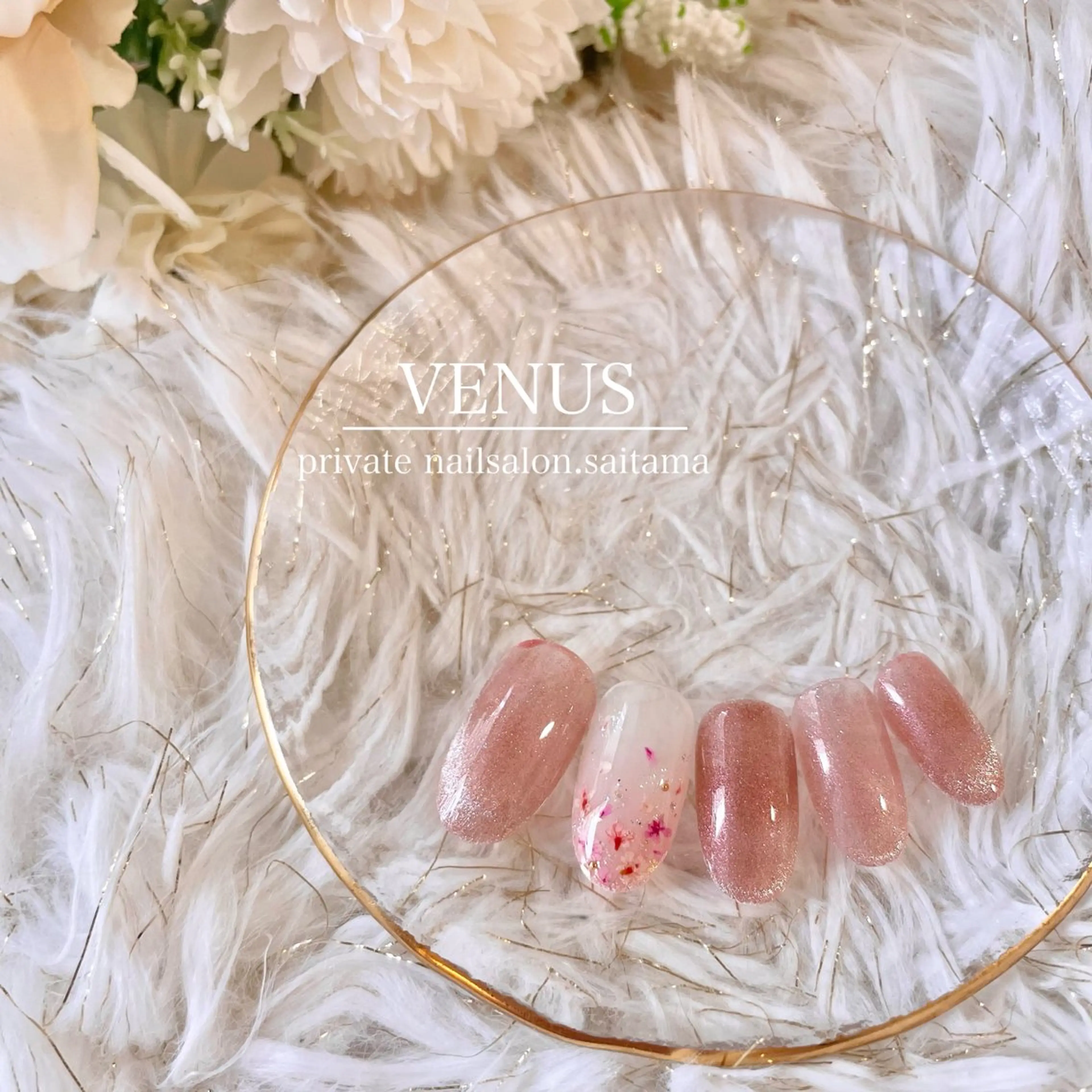 ネイル マグネットネイル ハンドネイル nailsalon VENUSのネイルデザイン