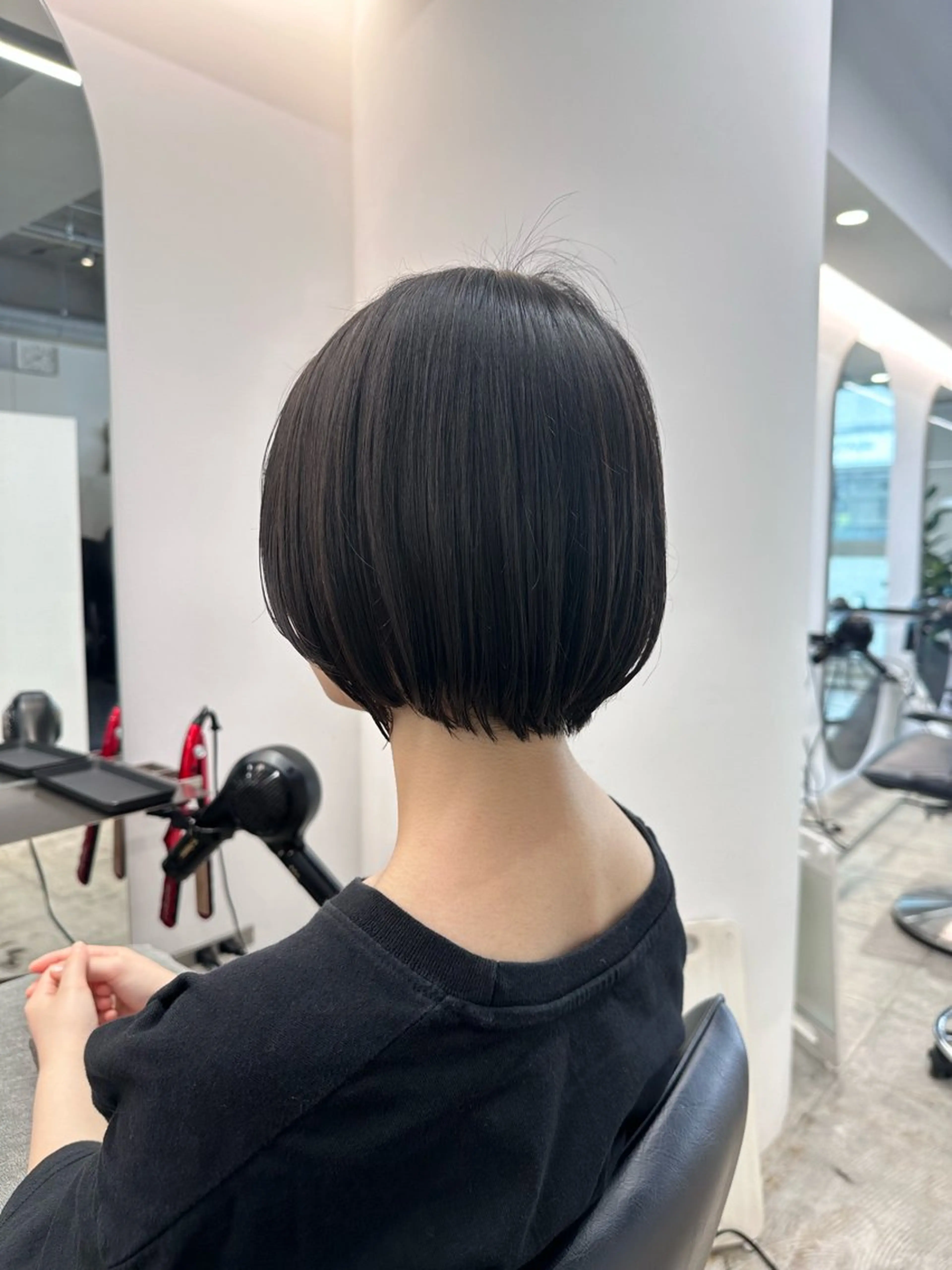 ショート ショートボブ ボブ ショートヘア あいこ/レイヤー カット🌷銀座のヘアスタイル