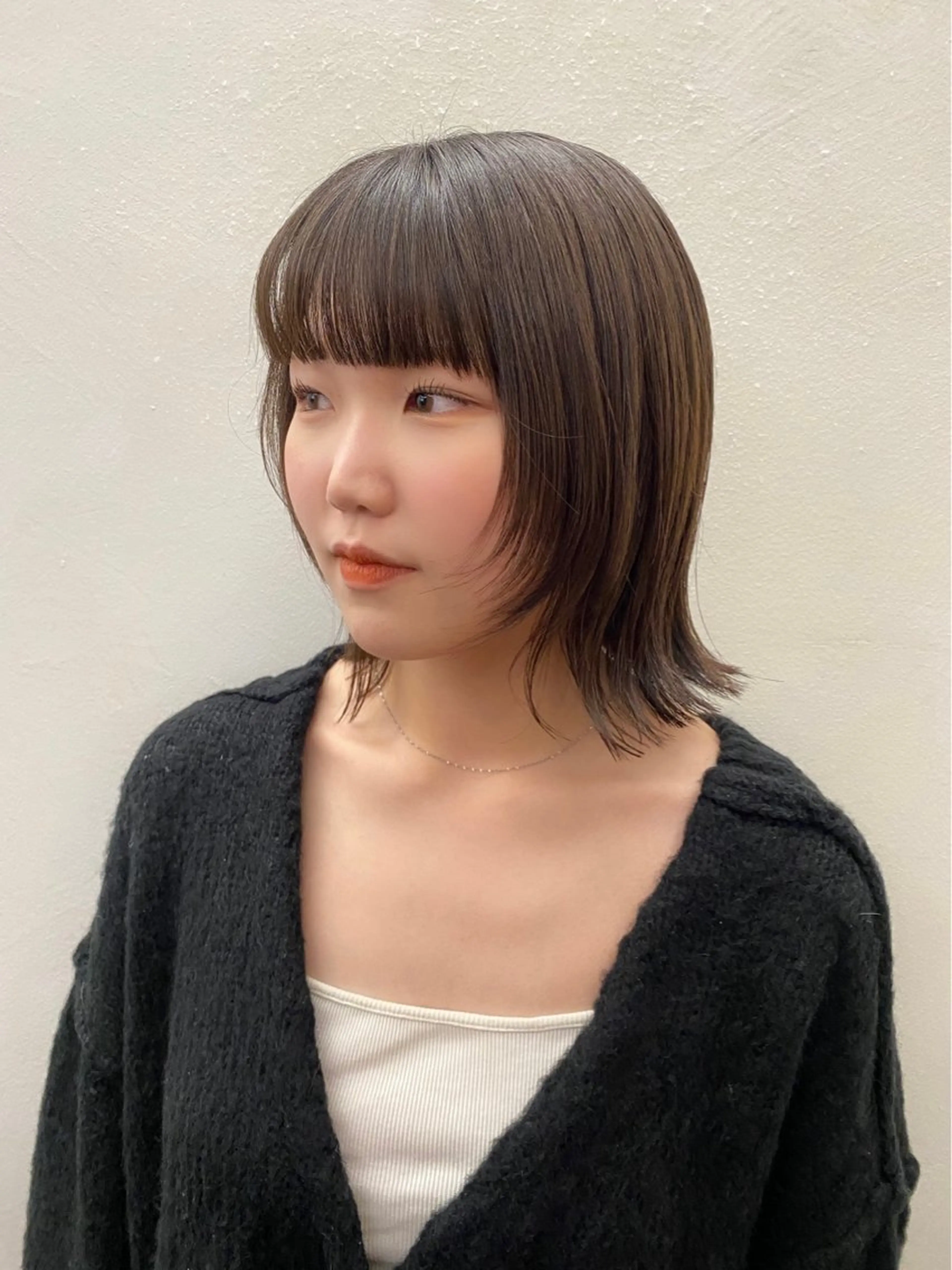 ミディアム カラー Paddle所属・似合わせレイヤー/ レイヤーパーマ/高倉のヘアスタイル