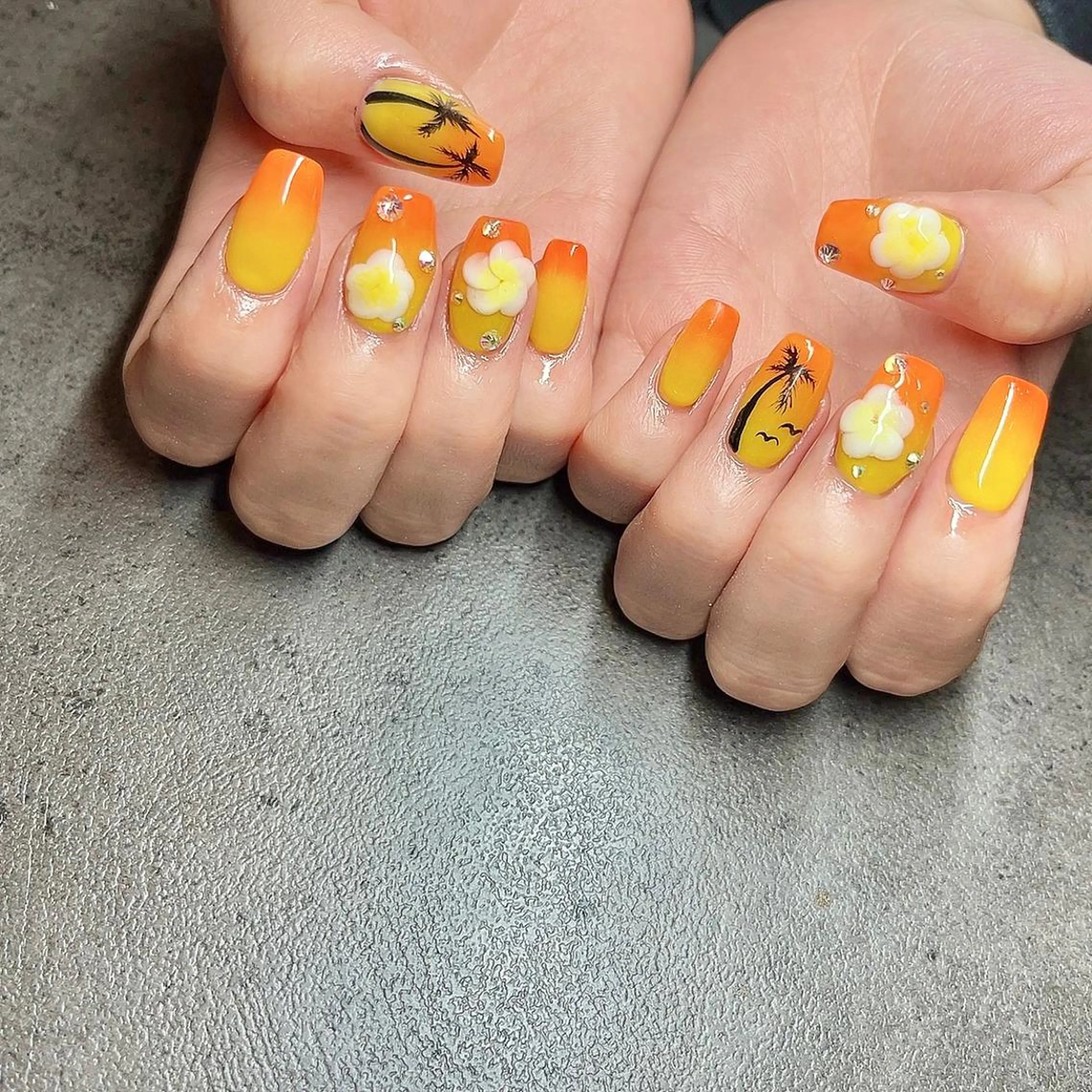 ネイル ジェルネイル ハードジェル スカルプネイル しば まなみのネイルデザイン