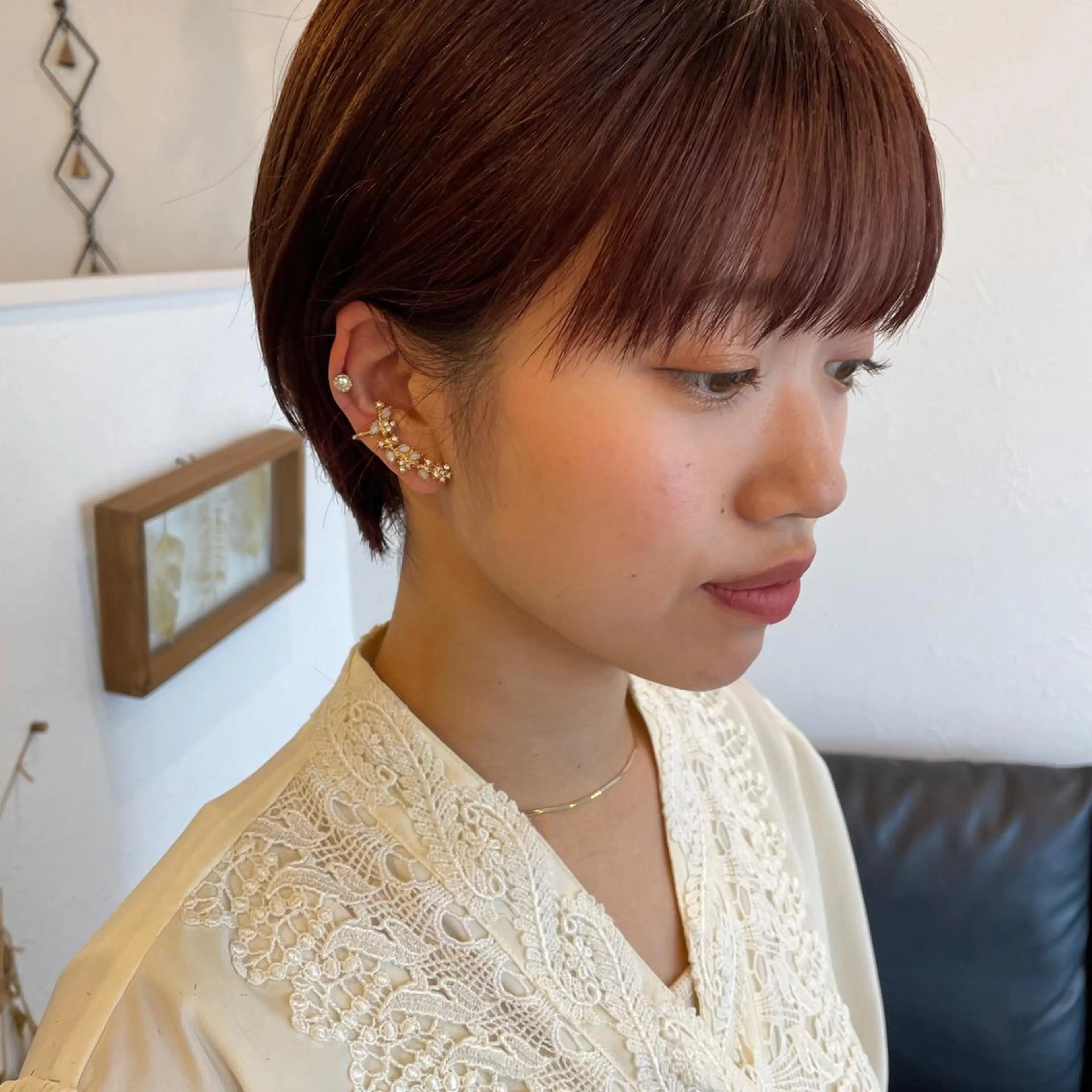 ショート カラー 丸みショート ショートヘア カット ヘアカラー トリートメント m ā l o.🌷 サカモトマイコのヘアスタイル
