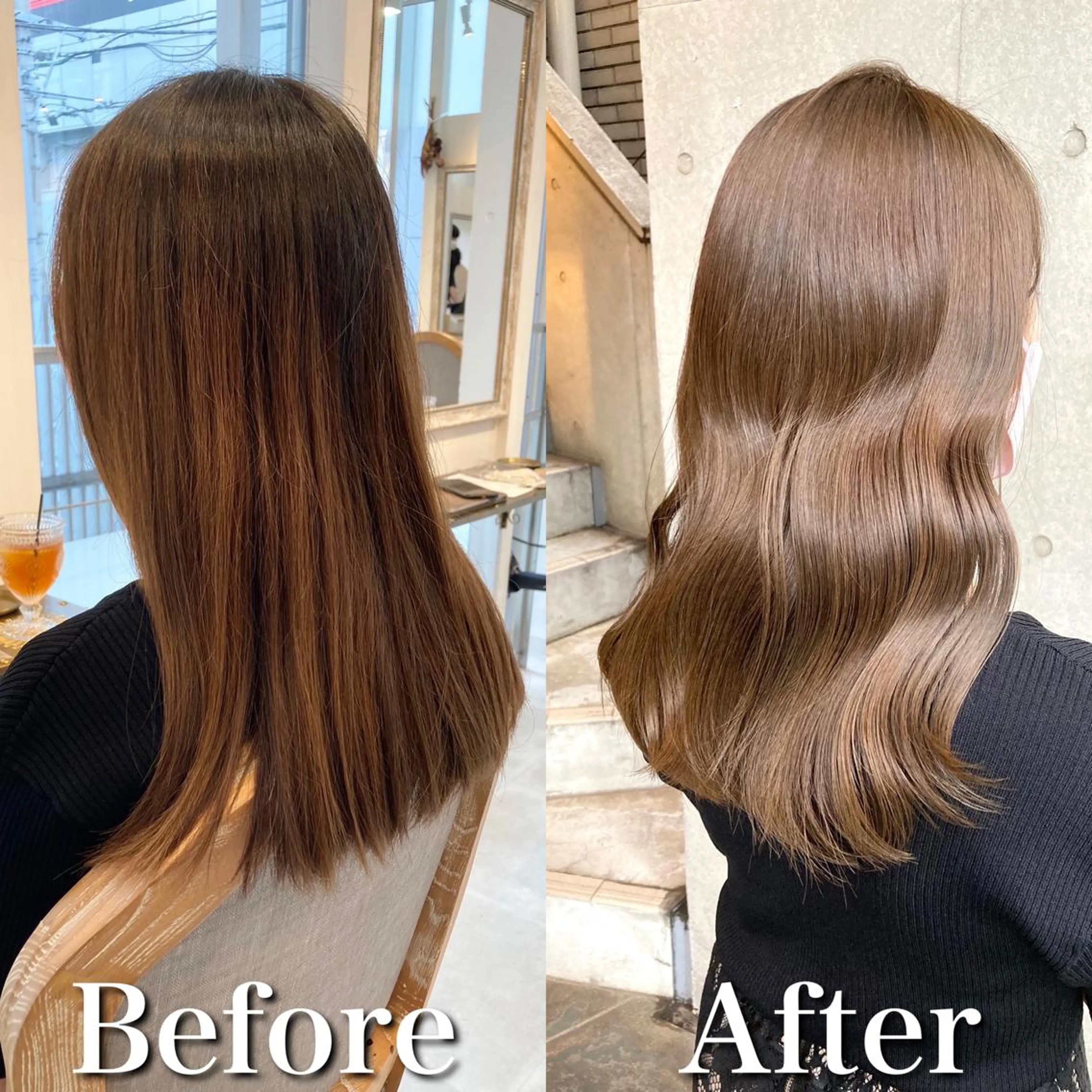 セミロング ボブ& 髪質改善FUMIYAのヘアスタイル