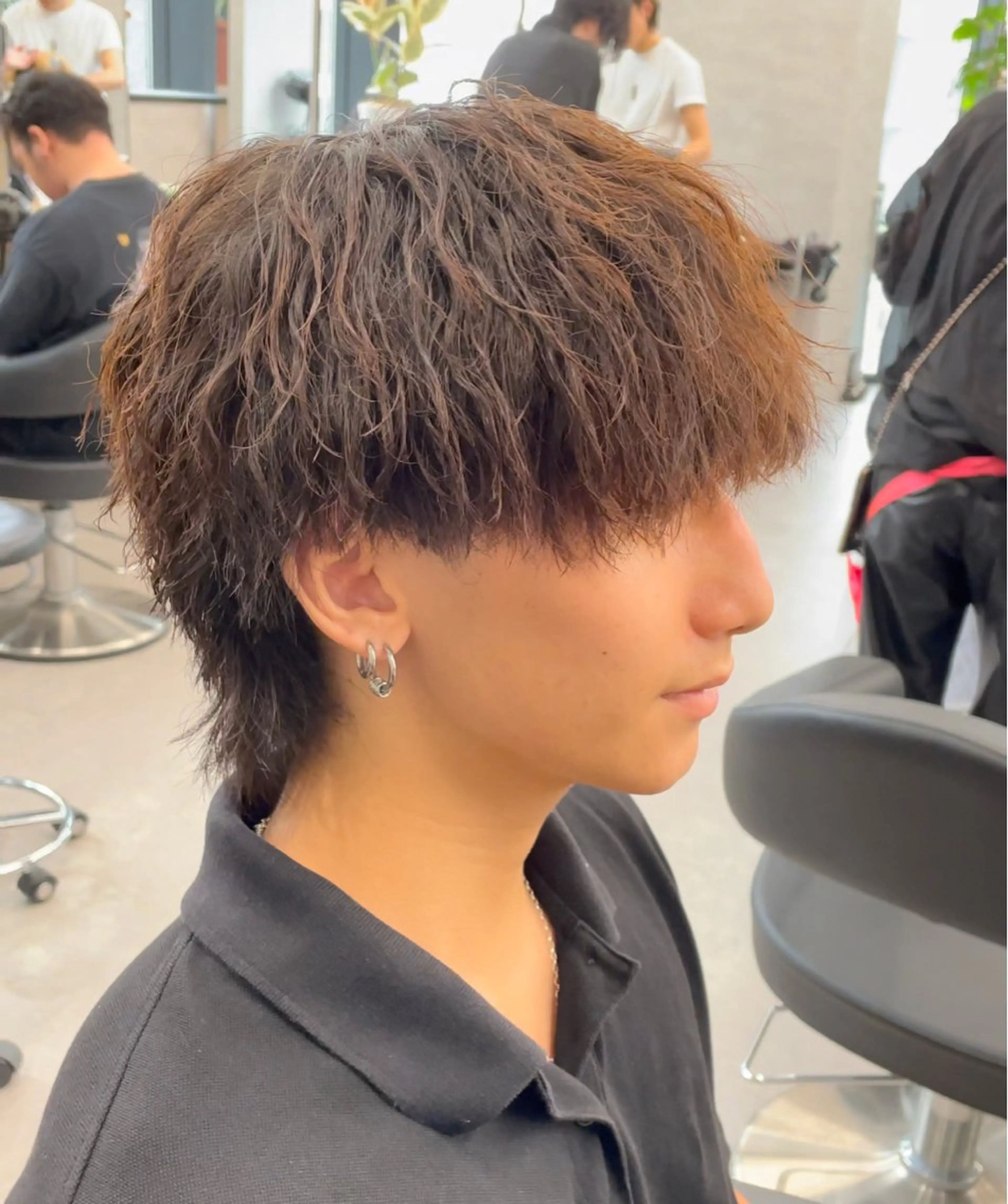 パーマ メンズ カット パーマ 🌟あゆ🌟 女子ウケスタイルのヘアスタイル
