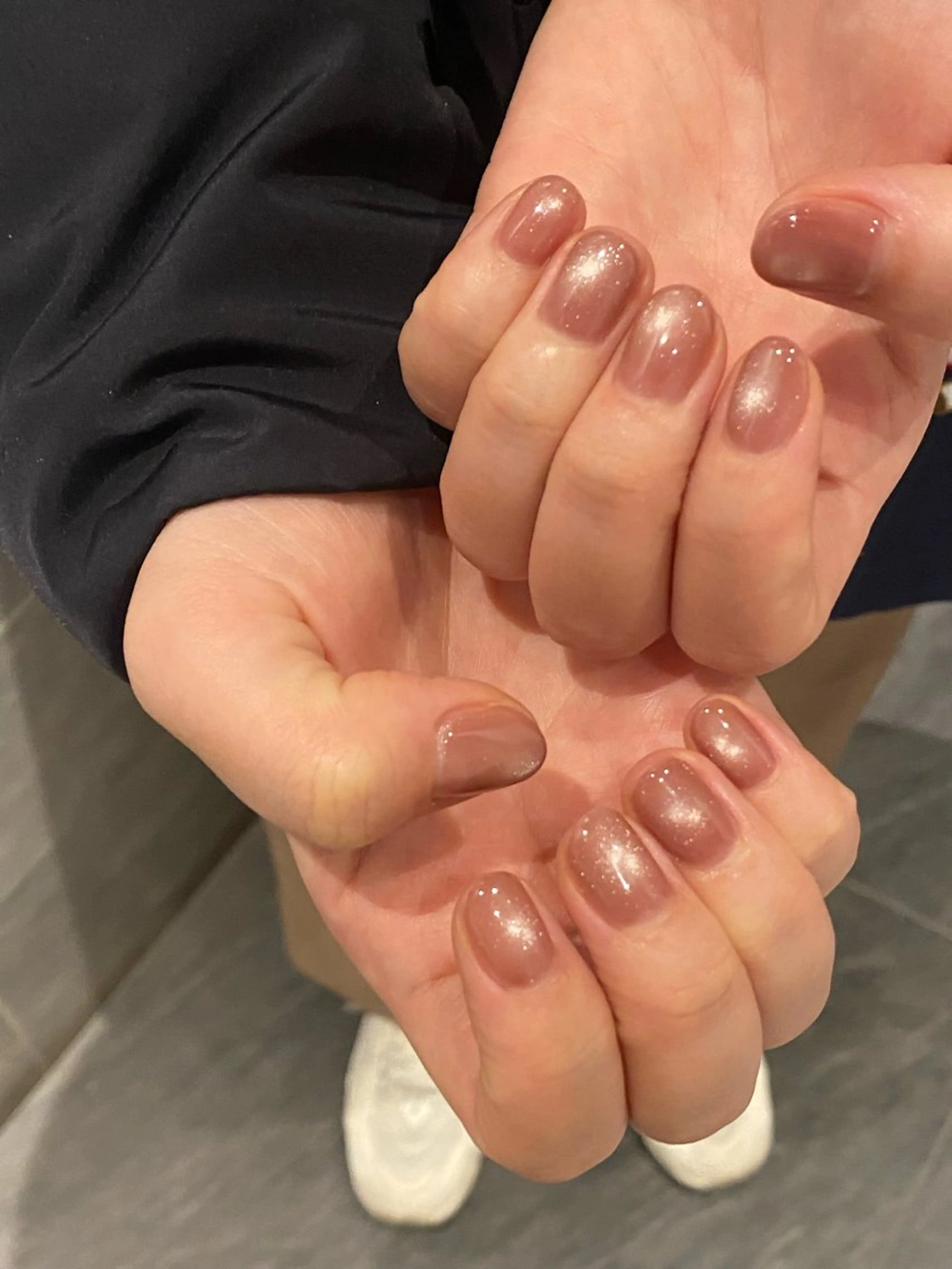 ネイル ハンドネイル ニュアンス / 鉱物 natsukiのネイルデザイン