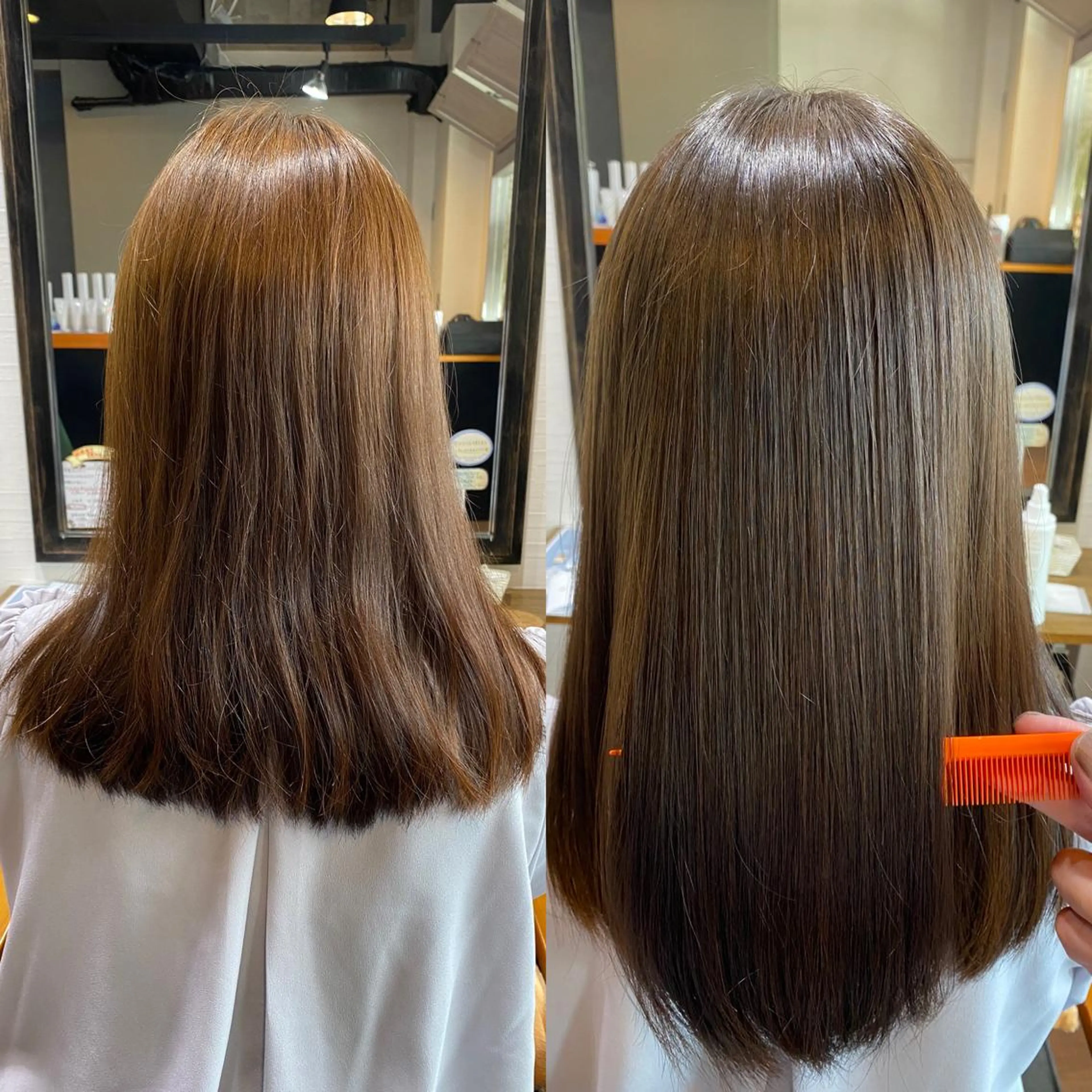 ミディアム 髪質改善 【店長】野呂 隼人のヘアスタイル