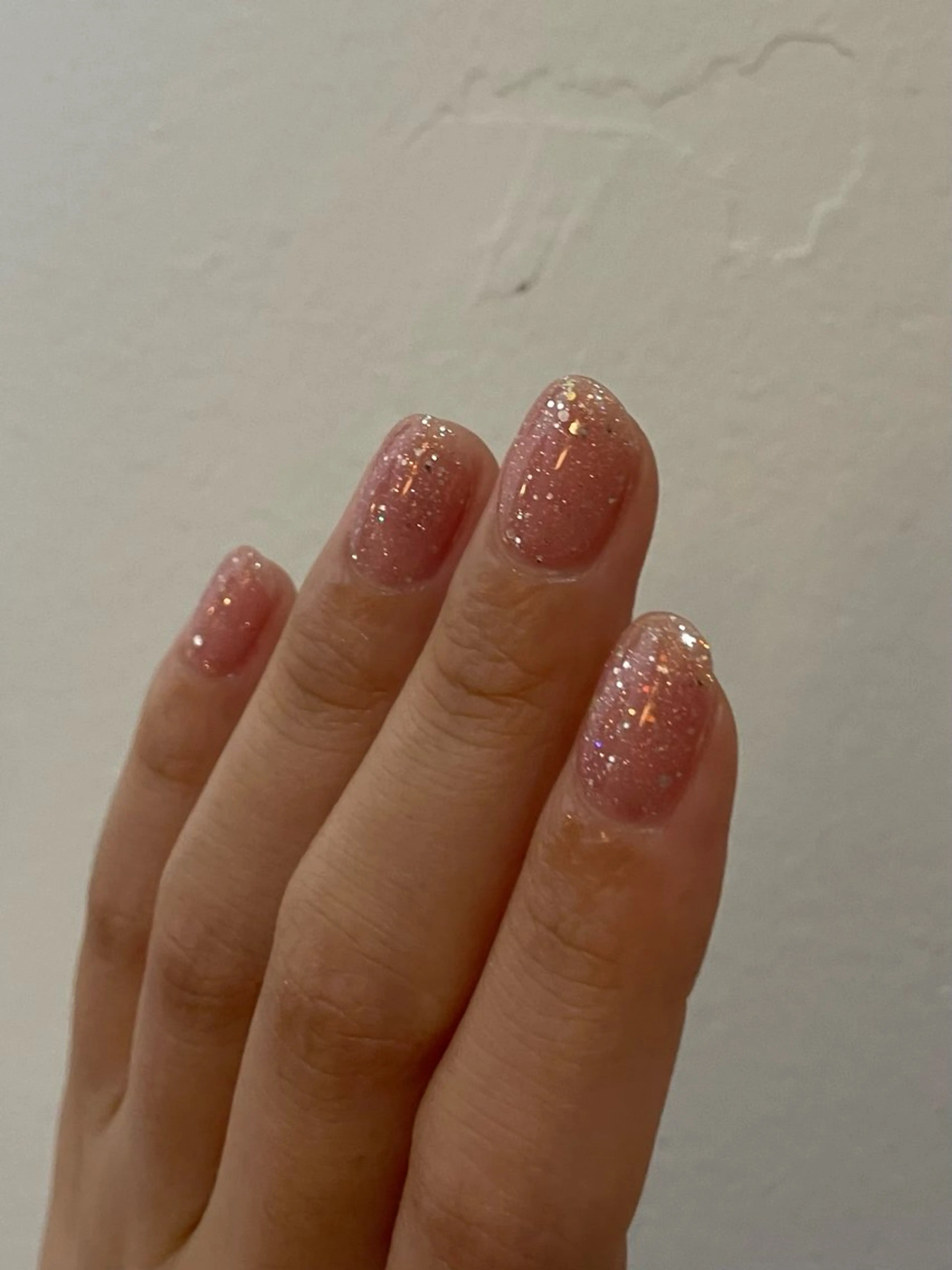 ネイル キラキラネイル ワンカラーネイル ハンドネイル roof nailのネイルデザイン