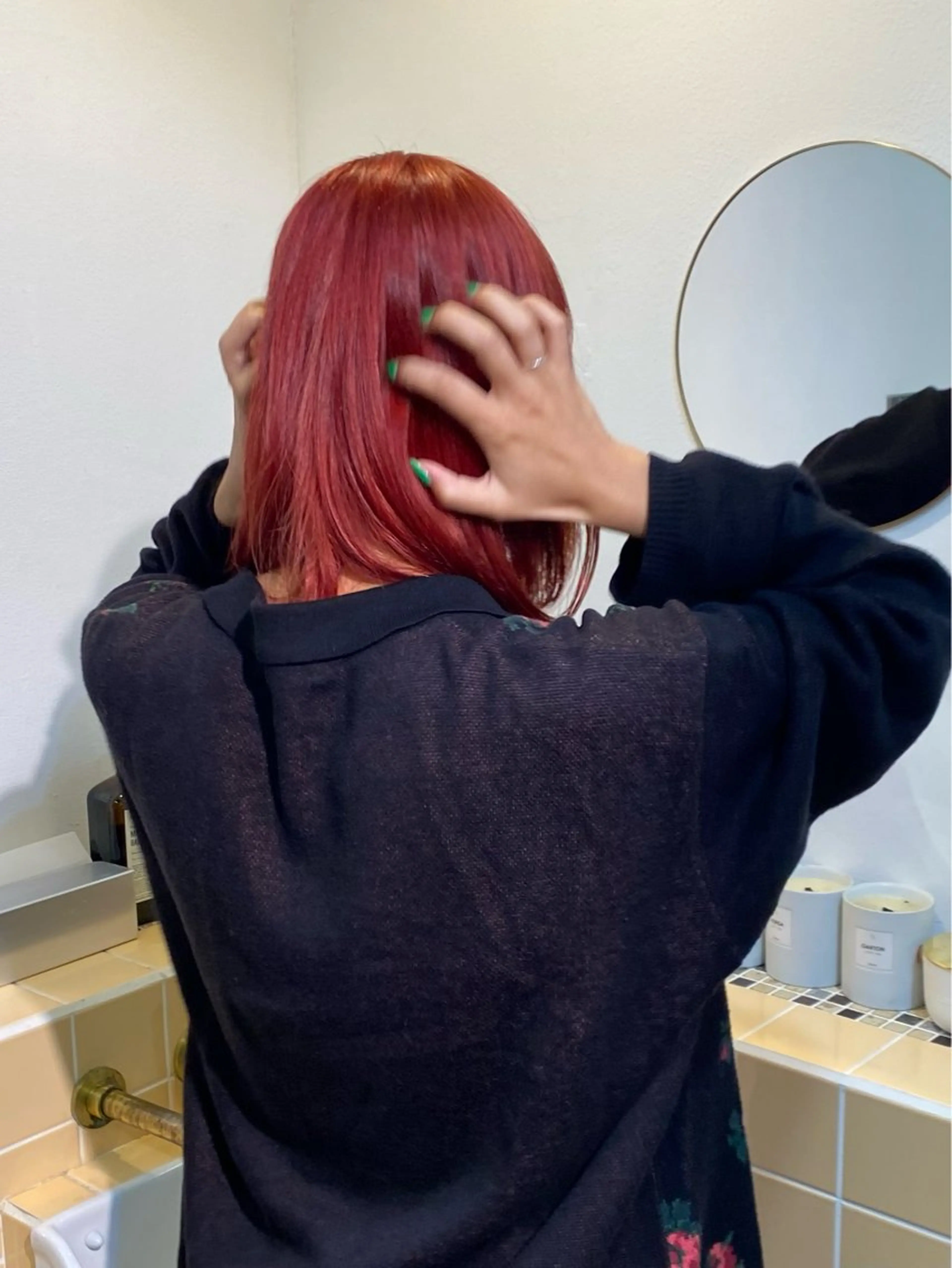 カラー honoka/ nelke🪷のヘアスタイル