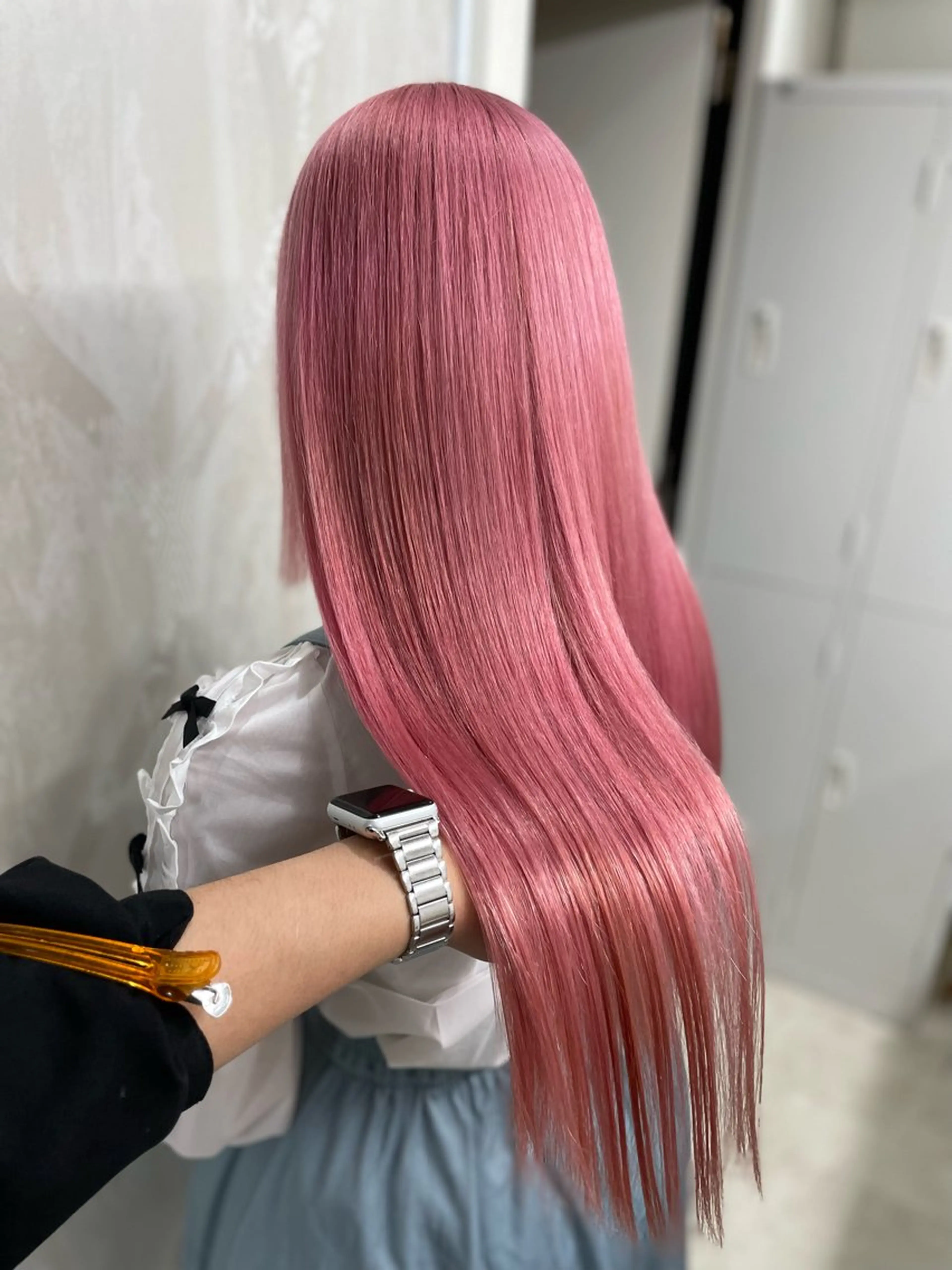 ロング カット ヘアカラー トリートメント 🌟ハイトーン/ボブ /RYOJU🌟のヘアスタイル