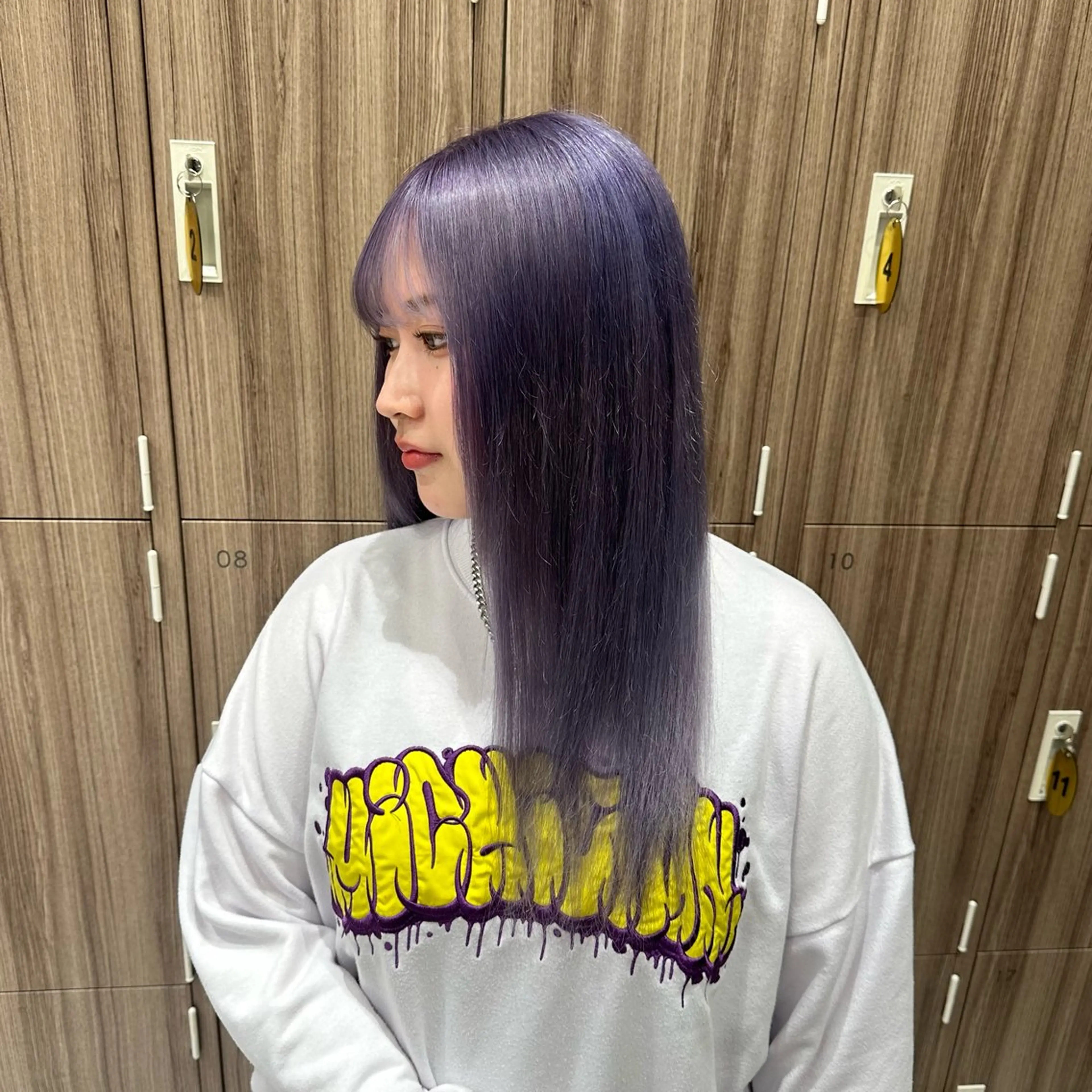 ロング カラー ブリーチ ブリーチなしカラー 𓍯暖色/韓国風 田中沙羅‎𓍯のヘアスタイル