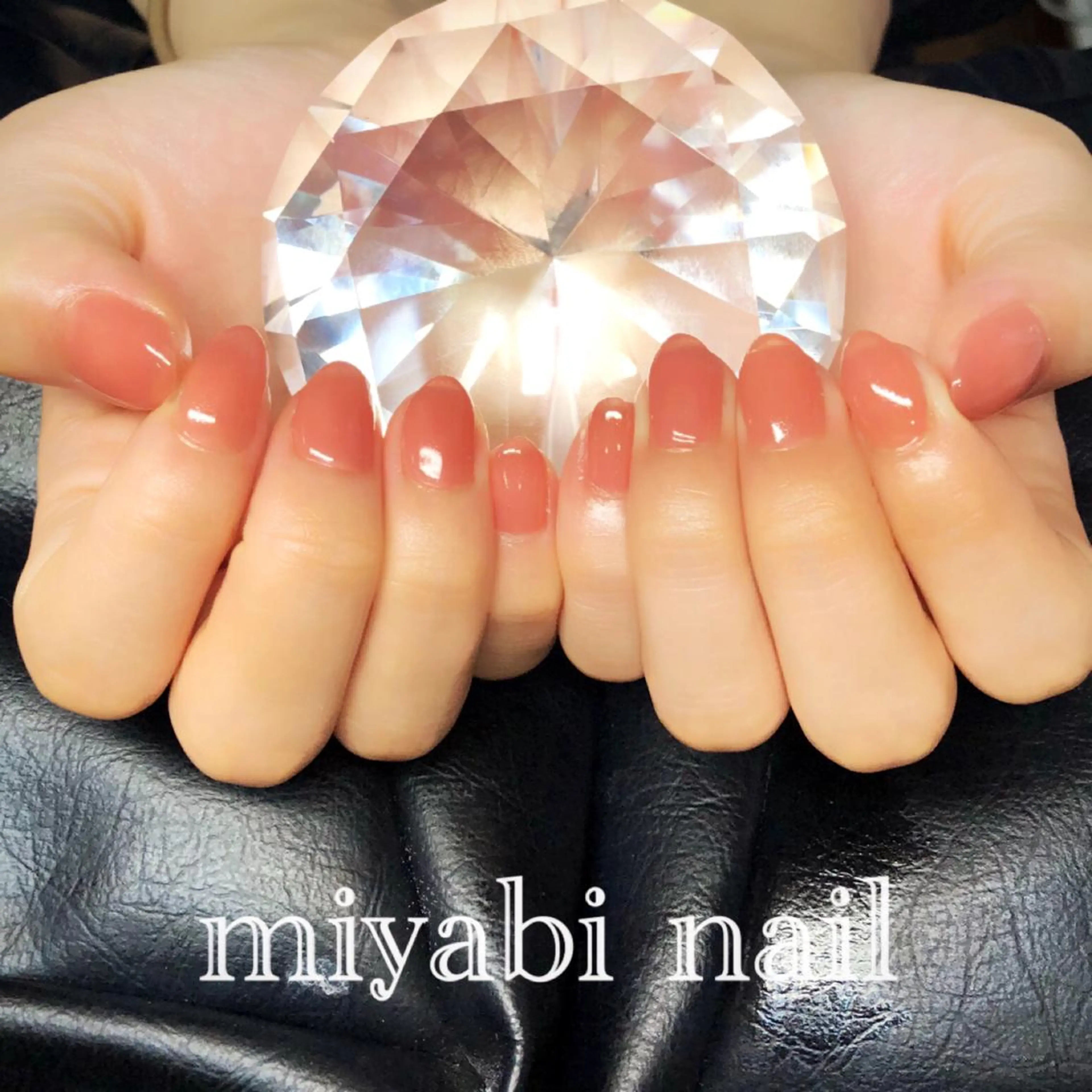 ネイル ジェルネイル オフィスネイル ハンドネイル miyabi nail 桂川駅近くのネイルデザイン