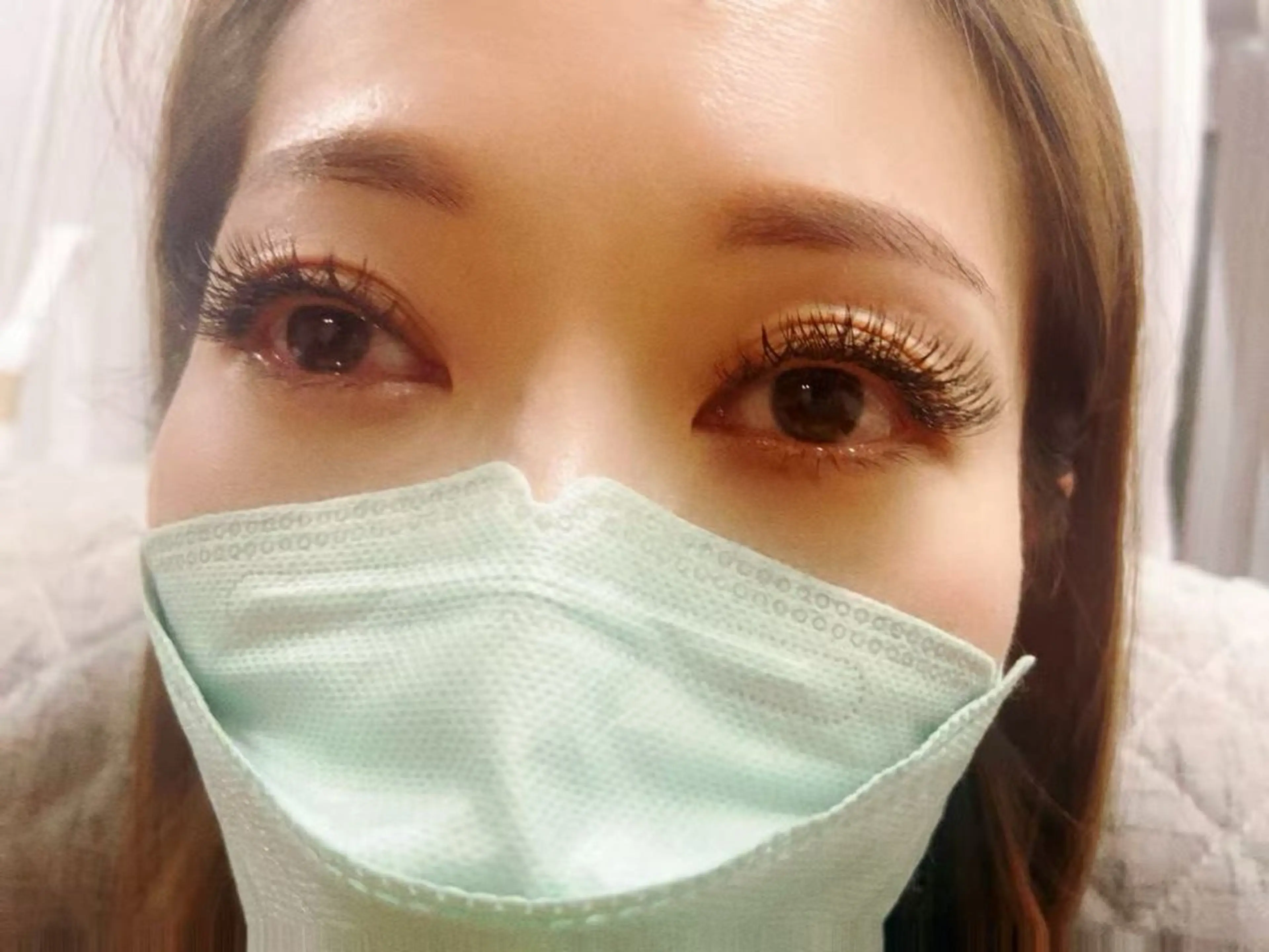 マツエク・マツパ EYE Bright eyelash(アイブライト)所属・静 かのマツエク・マツパデザイン