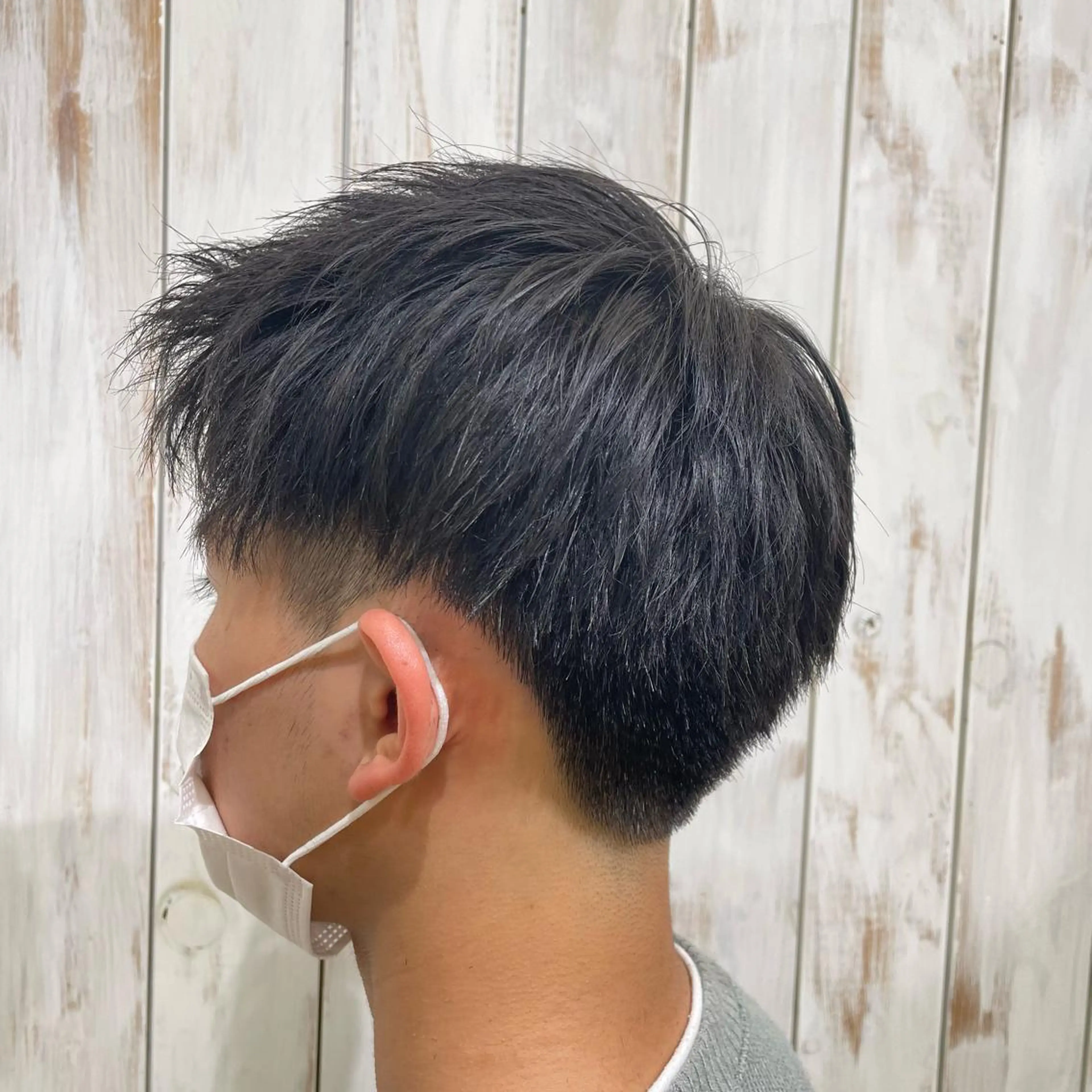 ショート メンズ カット 青田 明日海のヘアスタイル