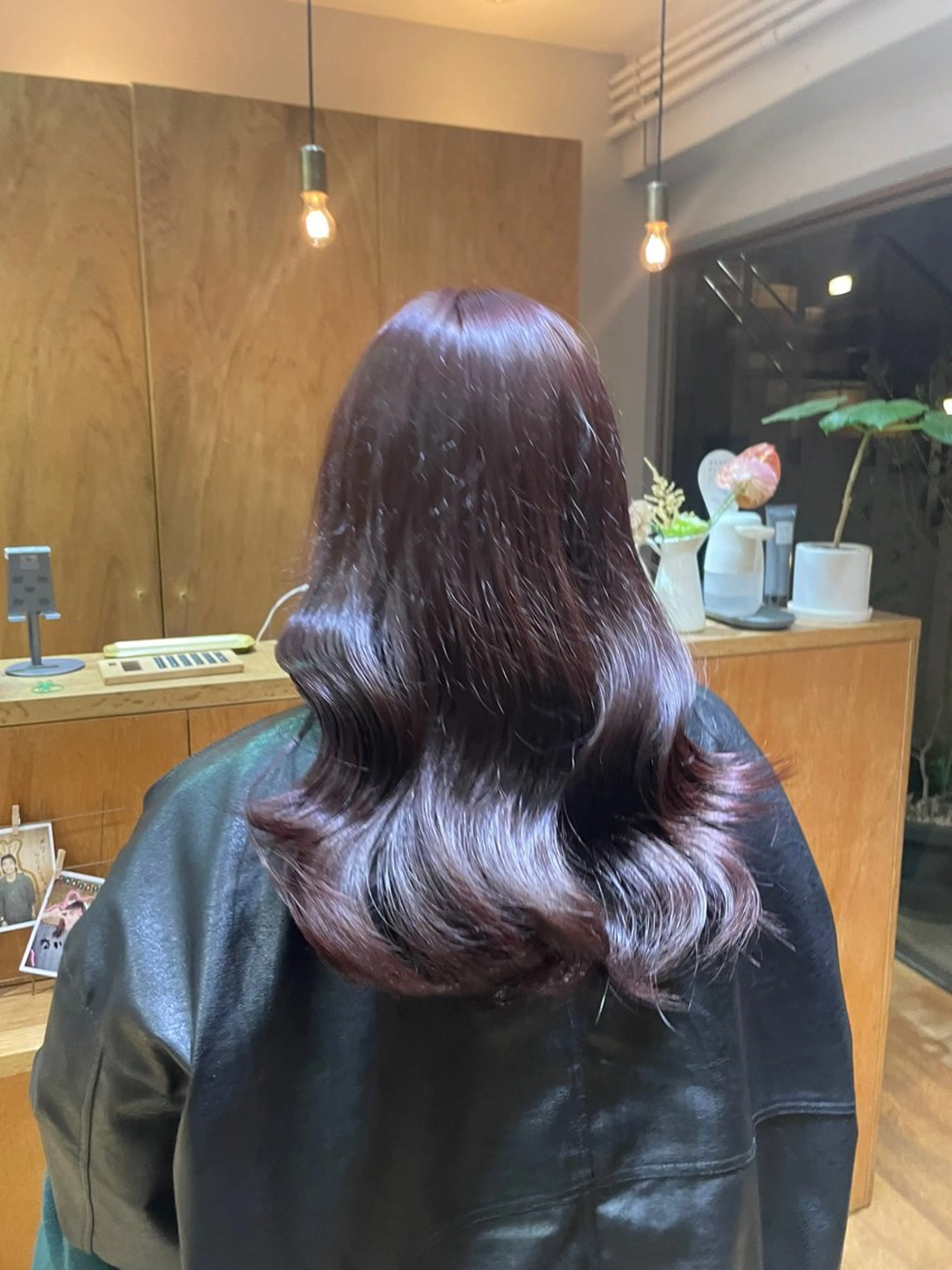セミロング ヘアカラー chihiro / レイヤーモデルのヘアスタイル