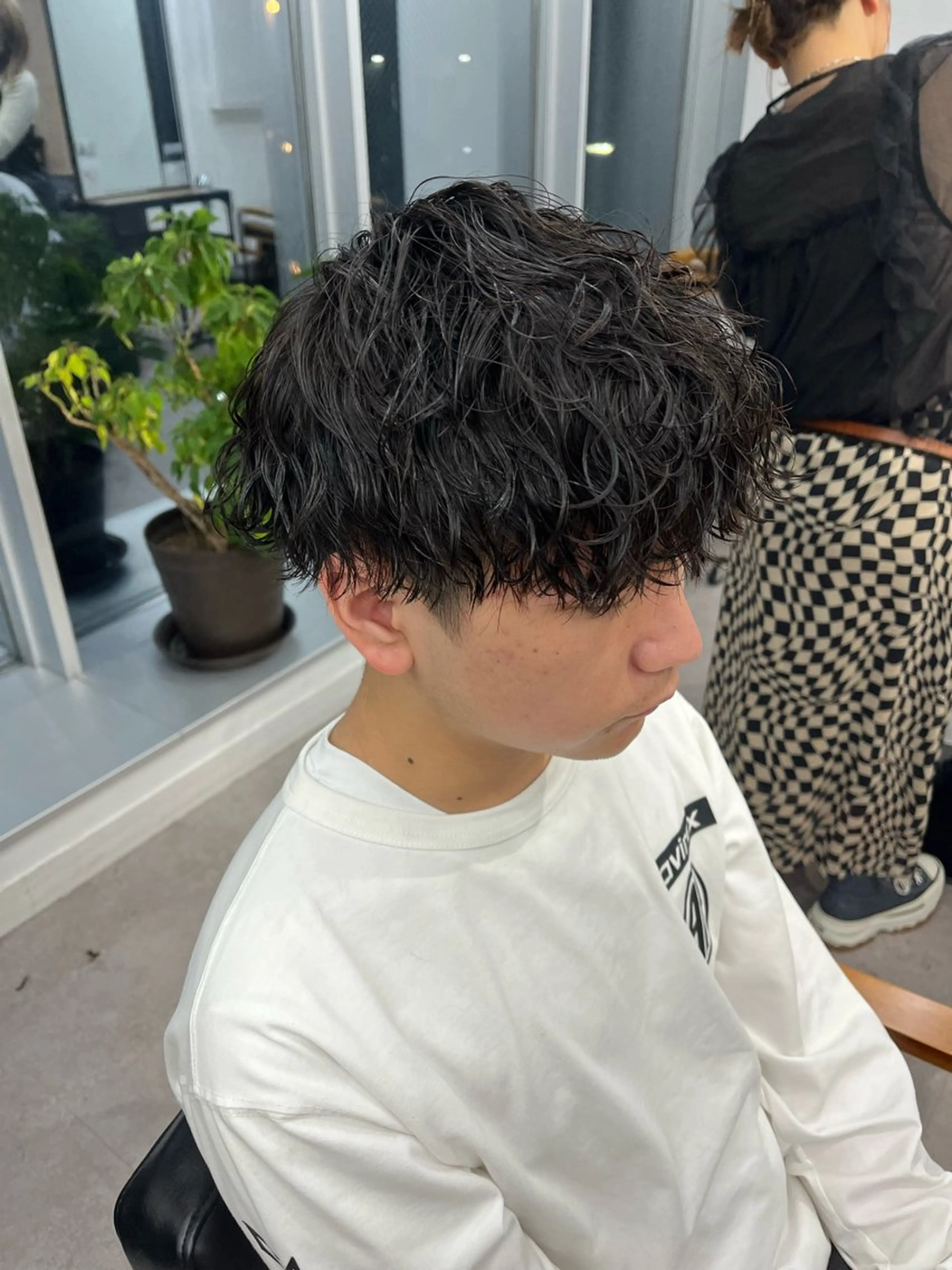 パーマ メンズ ✨メンズパーマ特化 アリサ✨のマツエク・マツパデザイン