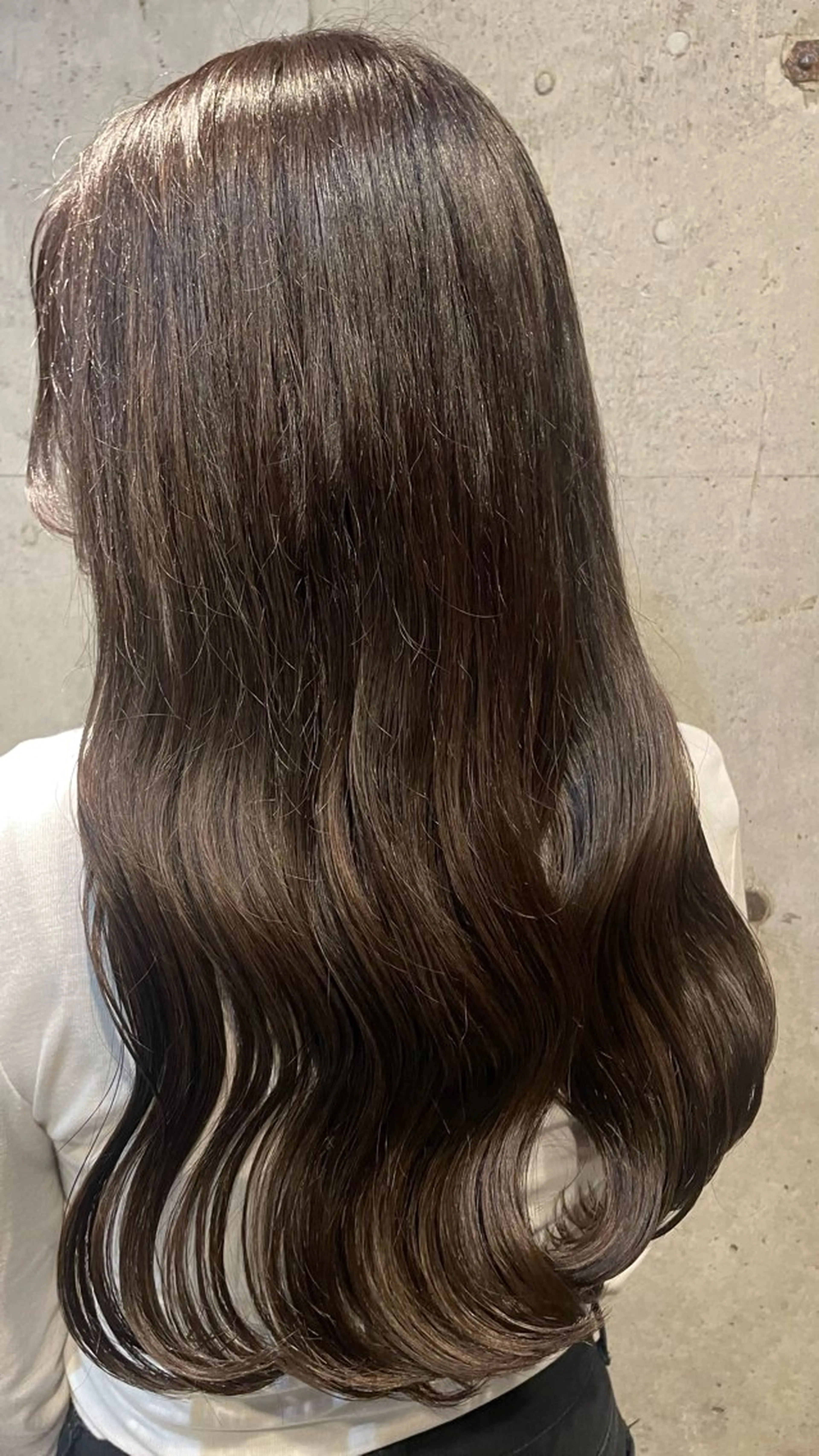 ロング カラー ベージュカラー オリーブベージュ ミルクティーベージュ 新潟万代/MANA♡のヘアスタイル