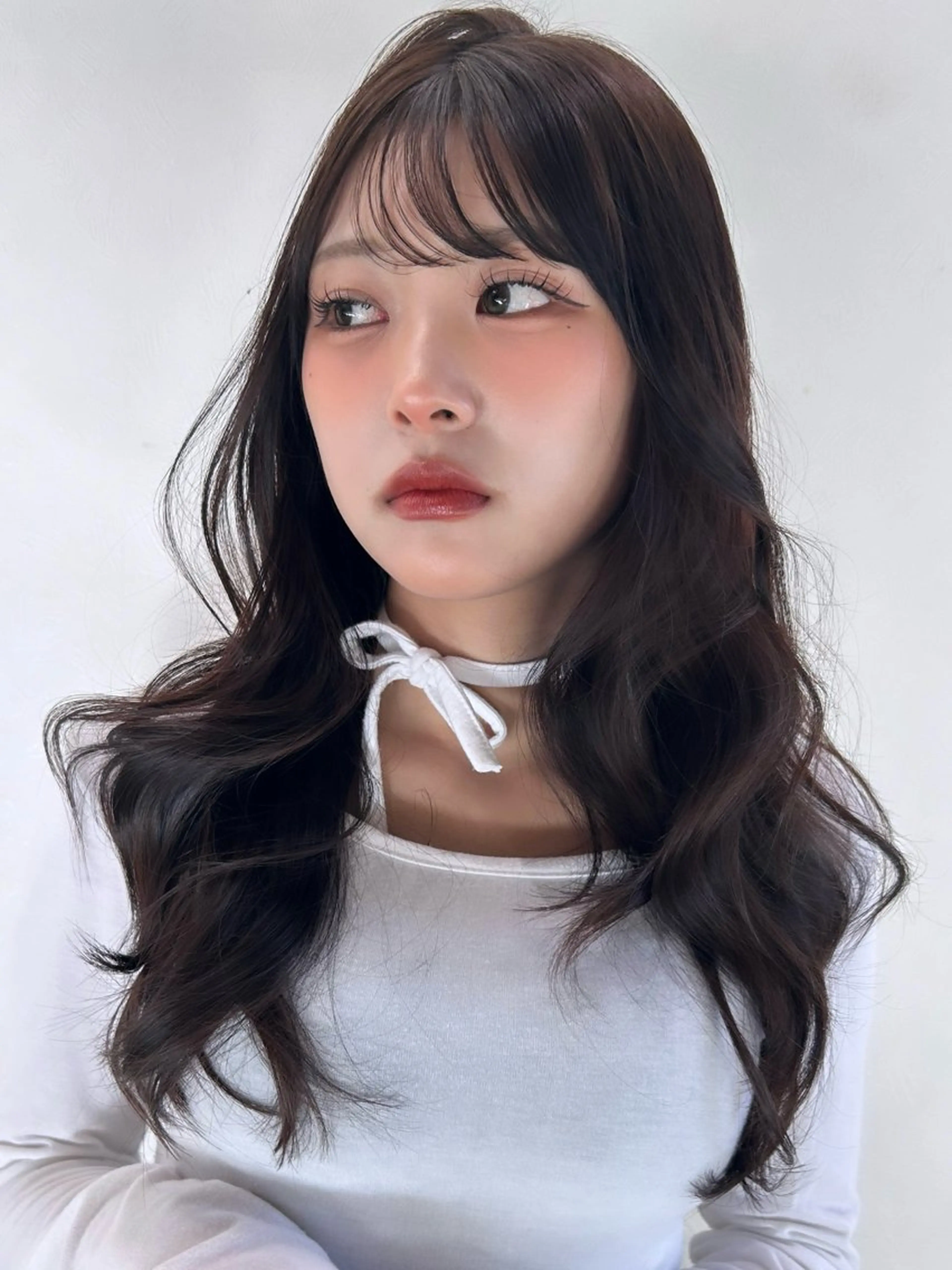 セミロング 剣持友希/高崎 ifh iizukaのヘアスタイル