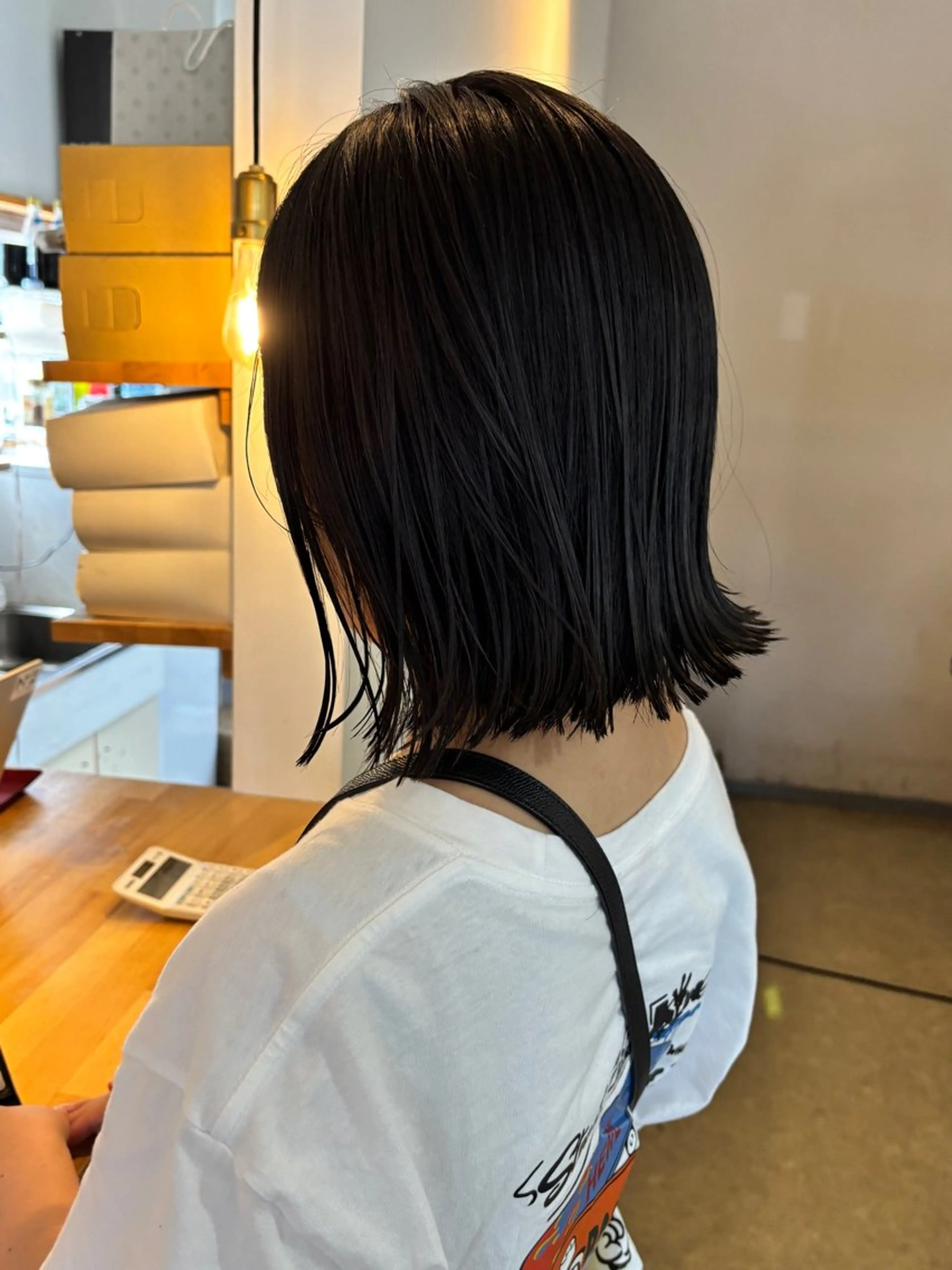 ショート カット ブリーチカラー🤍 髪質改善🌟のヘアスタイル