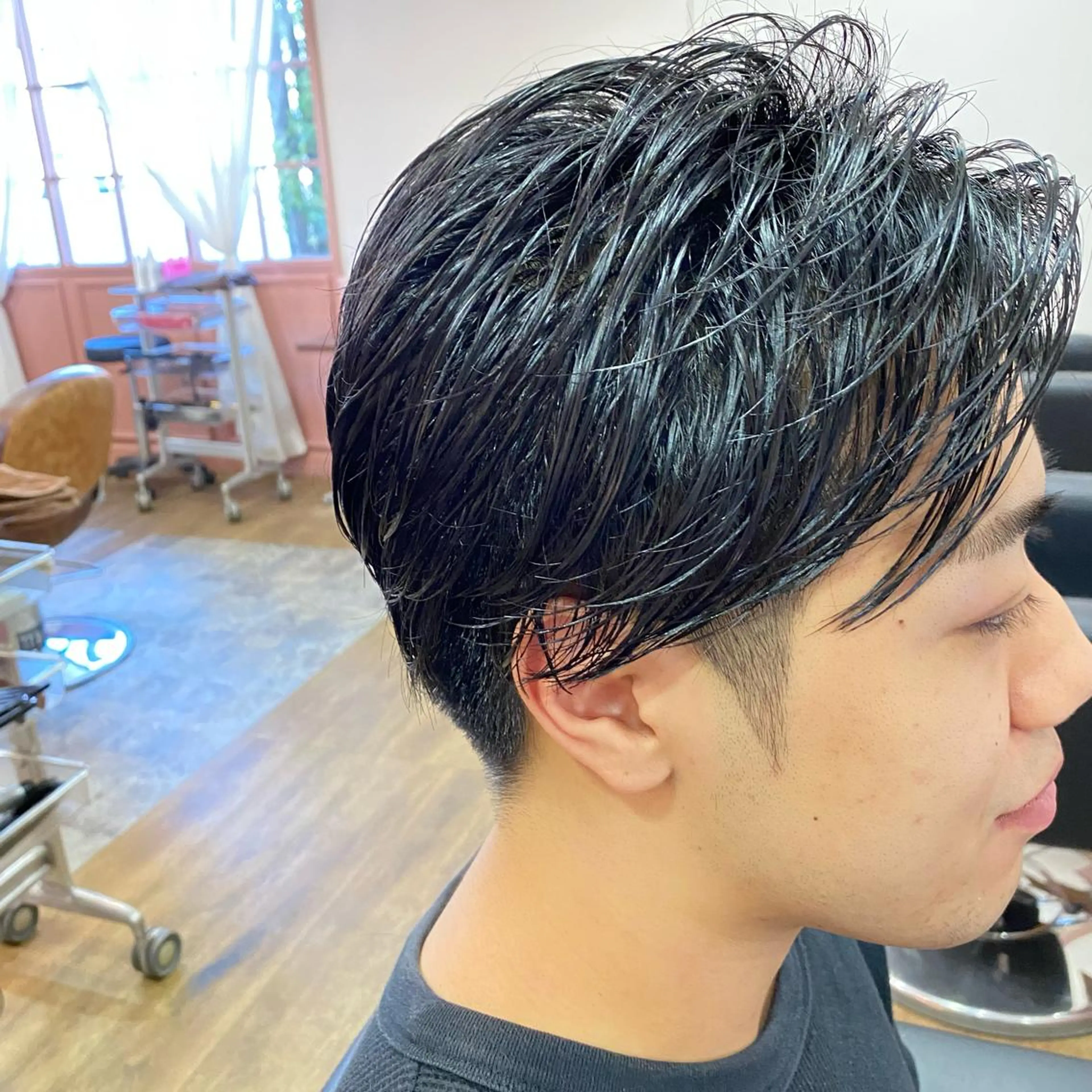 ショート メンズ Jill franc ＿ﾆｼｻｶ ｱﾔﾉのヘアスタイル