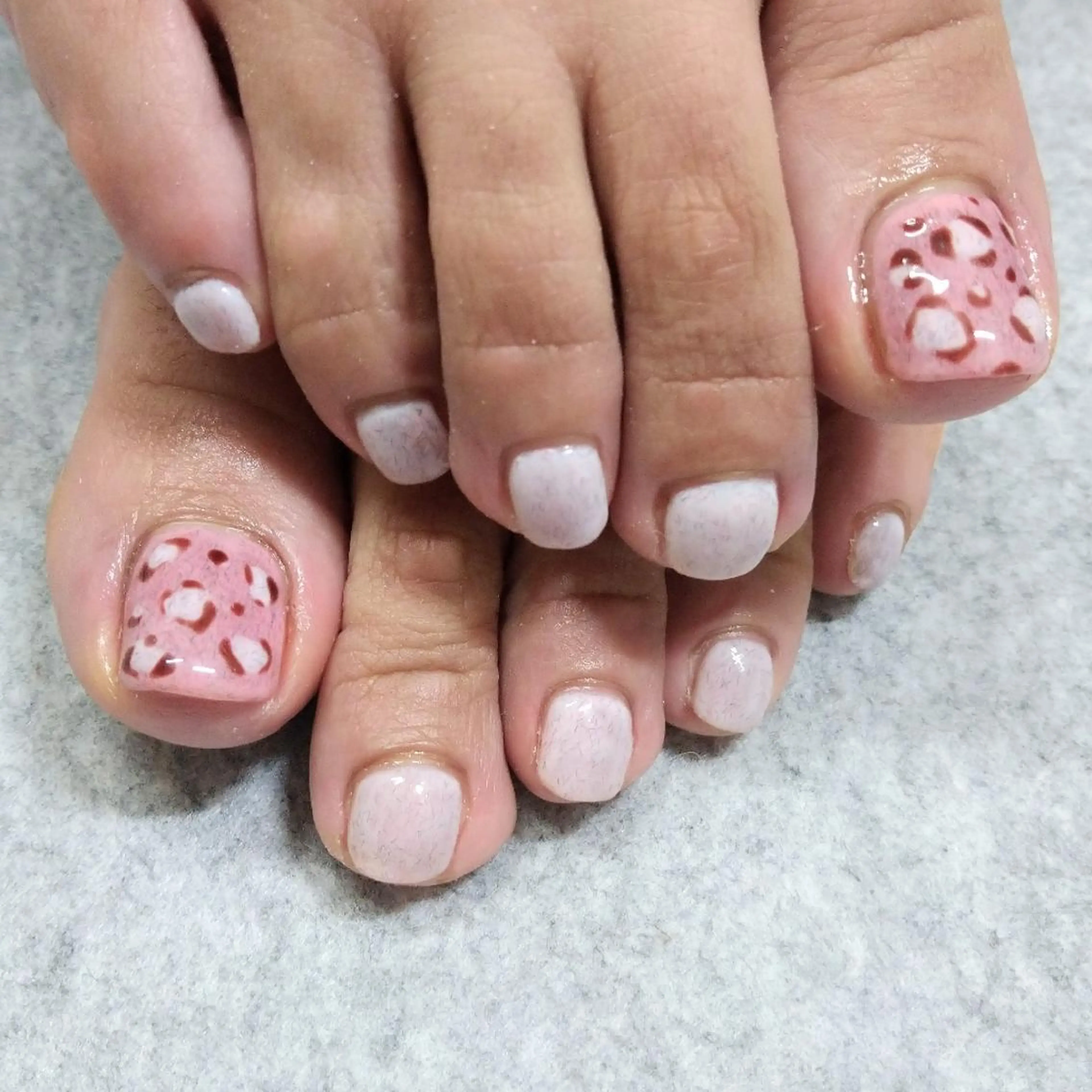 ネイル アートネイル フットネイル RuHE （BB nail)のネイルデザイン