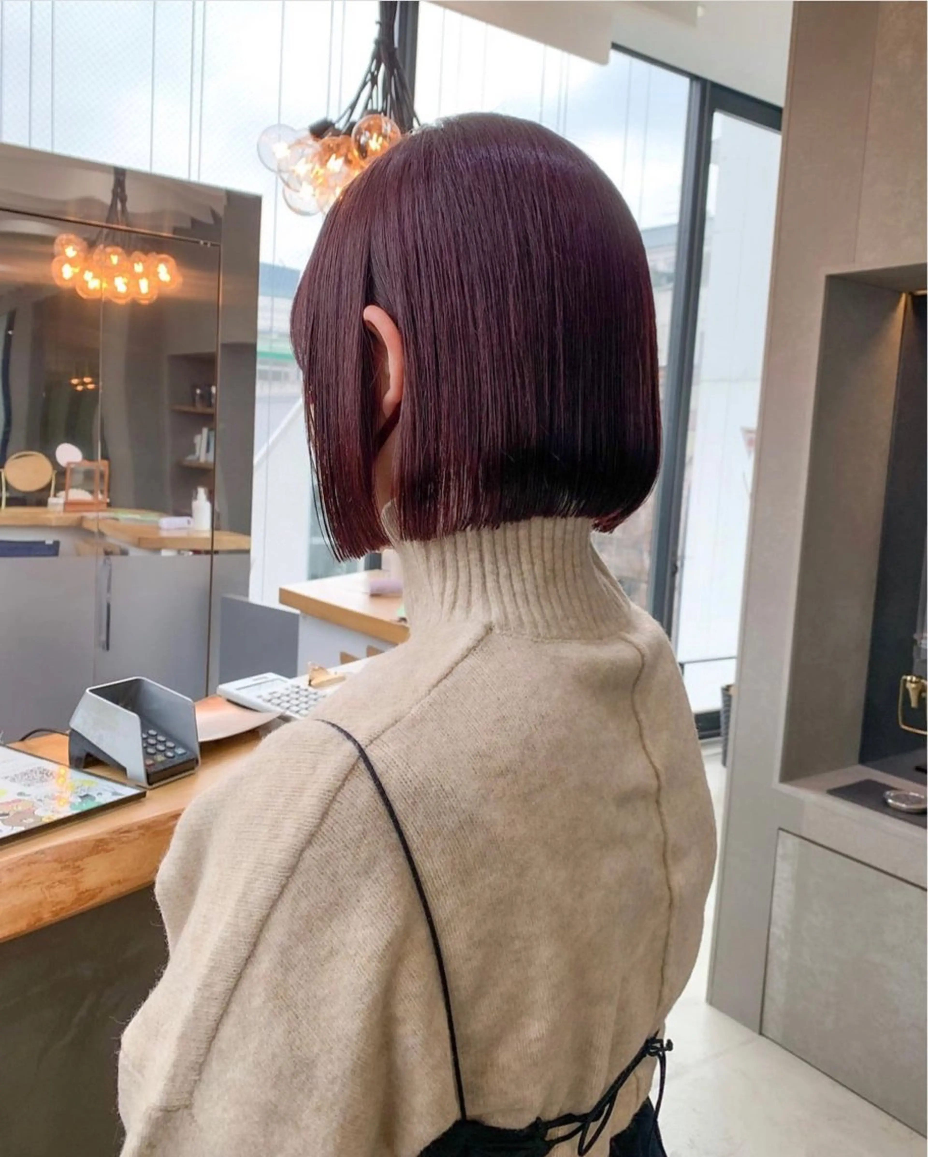 ショート カラー 池袋/似合わせ/縮毛 髪質改善【ugen】のヘアスタイル