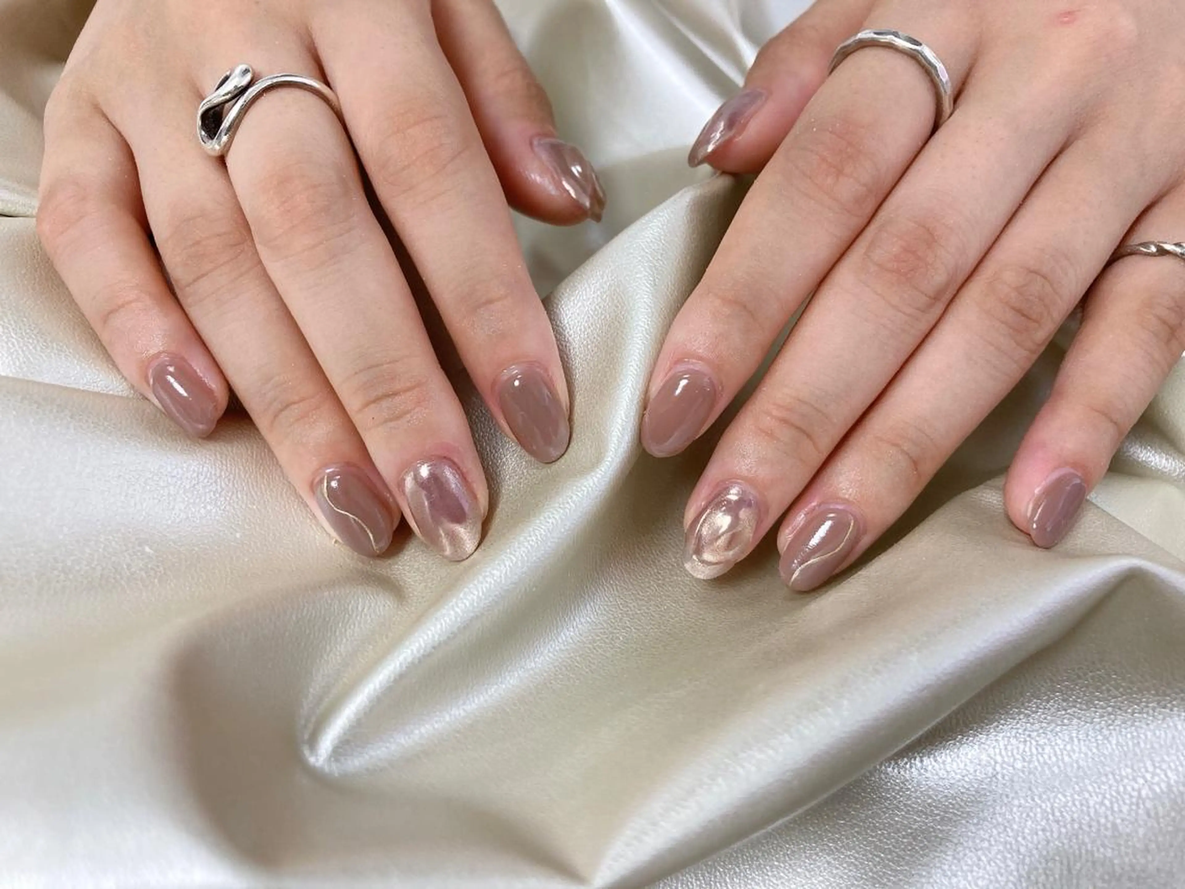 ネイル ハンドネイル Mogu nail 二子玉川のネイルデザイン