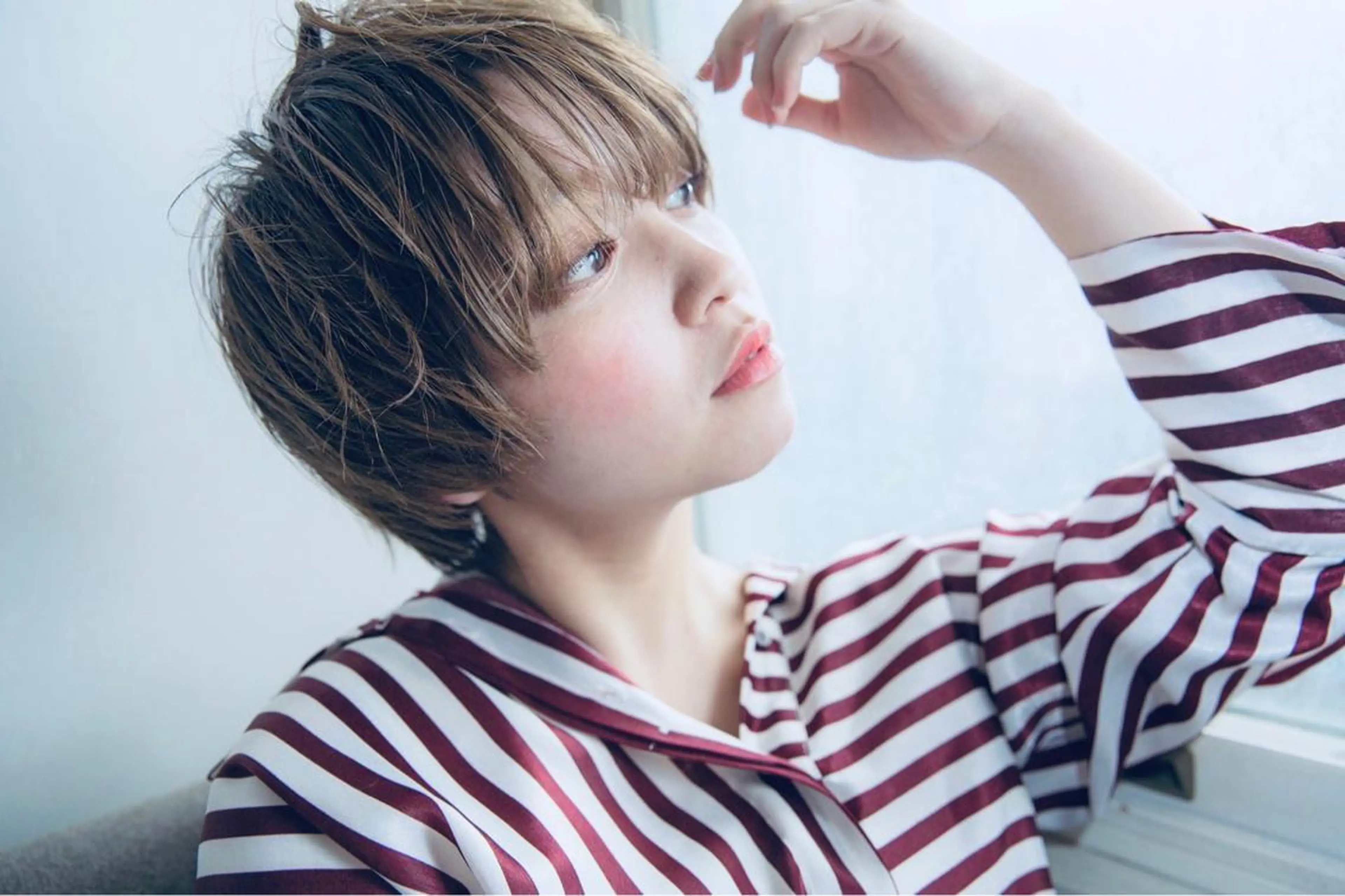 ショート カラー 理想のツヤ髪へ 👼谷山　潮音👼のヘアスタイル