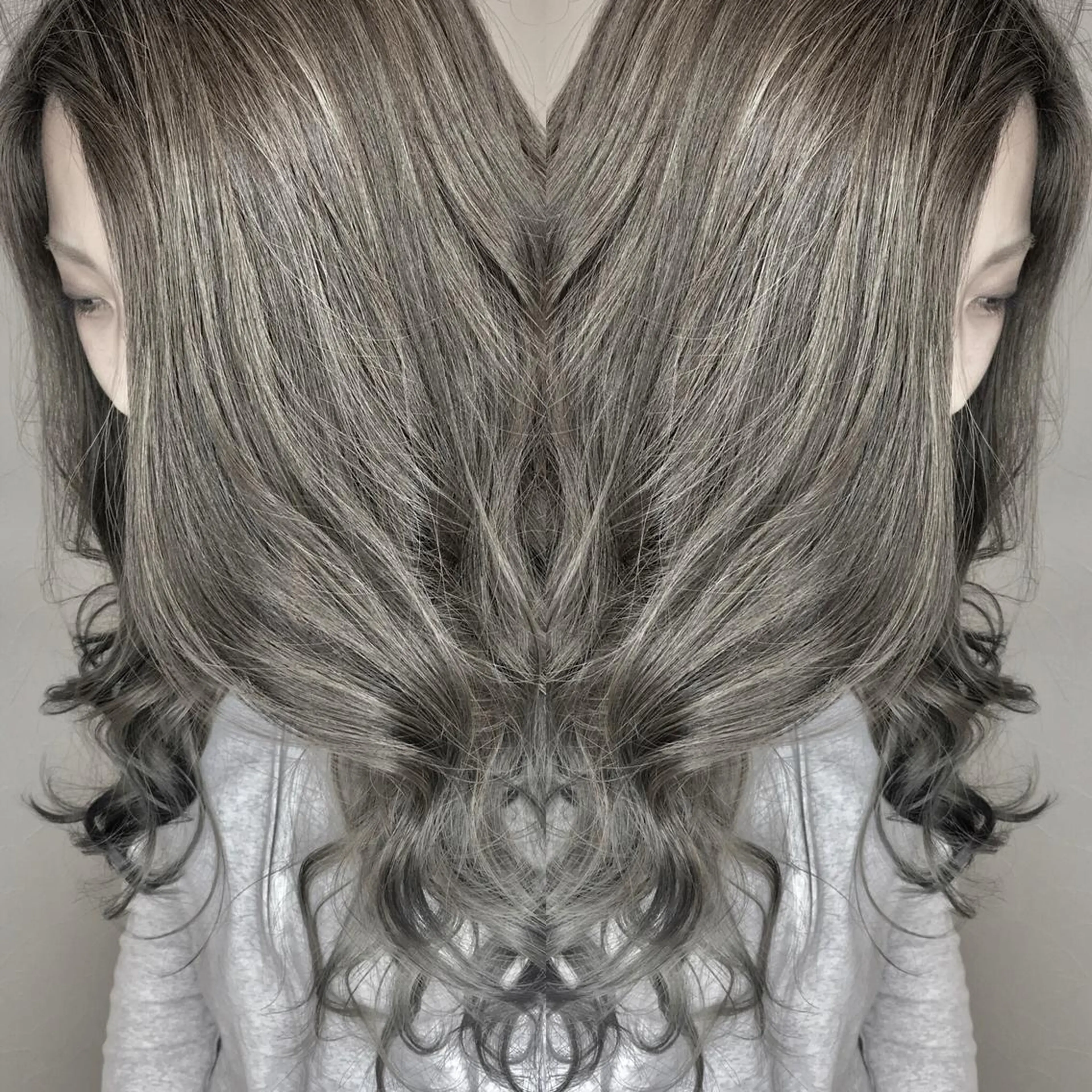 ロング カラー MARDI GRAS 蘭丸のヘアスタイル