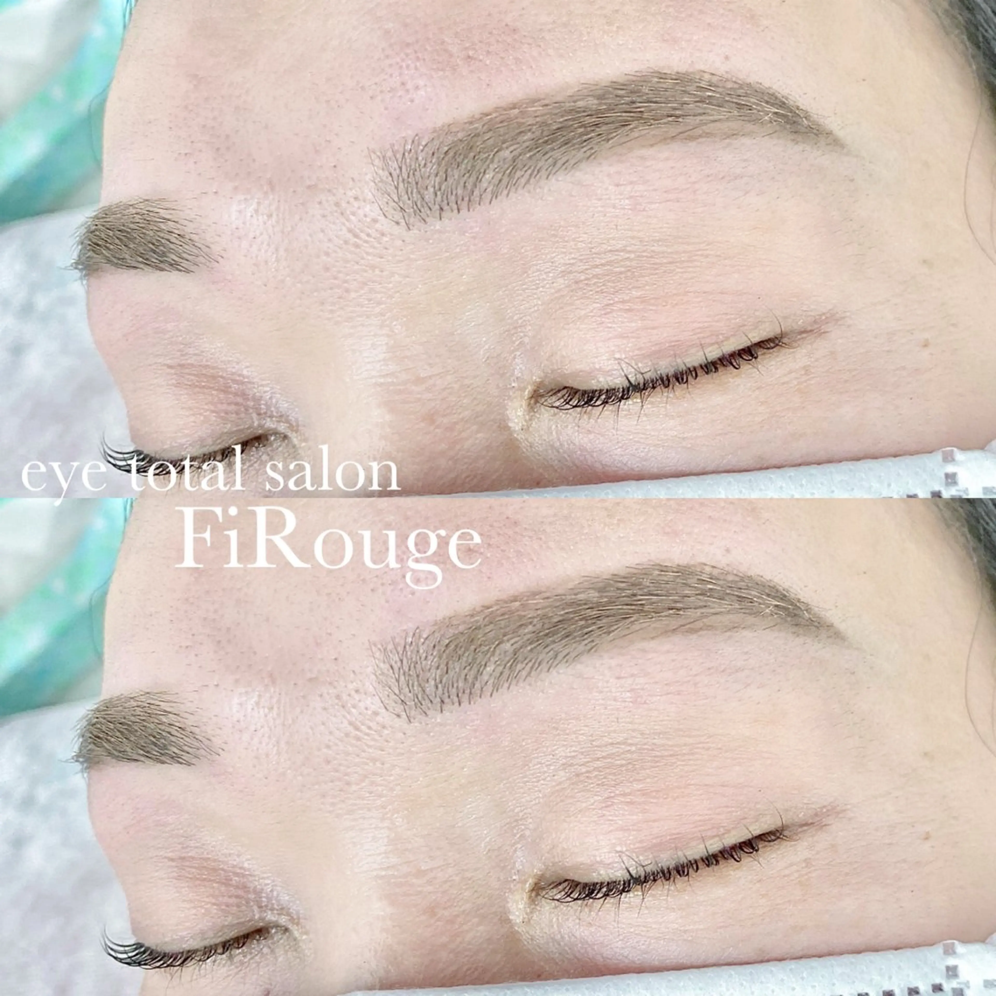 アイブロウ ワックス脱毛 眉カット FiRouge所属・【FiRouge】 安田エリのマツエク・マツパデザイン