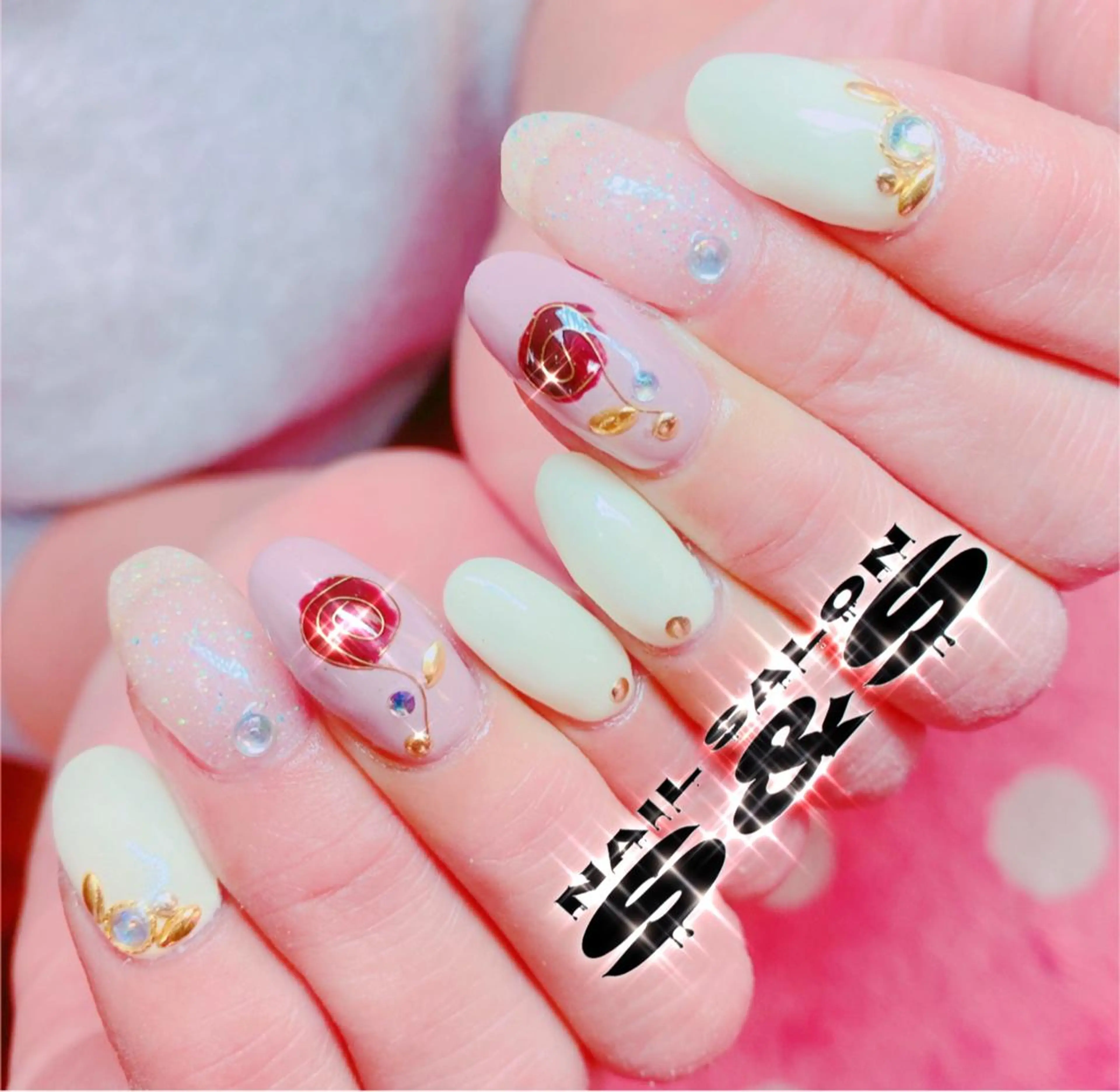 ネイル 長さ出し メンズネイル 持ち込み スカルプネイル S&S 村田小百合のネイルデザイン