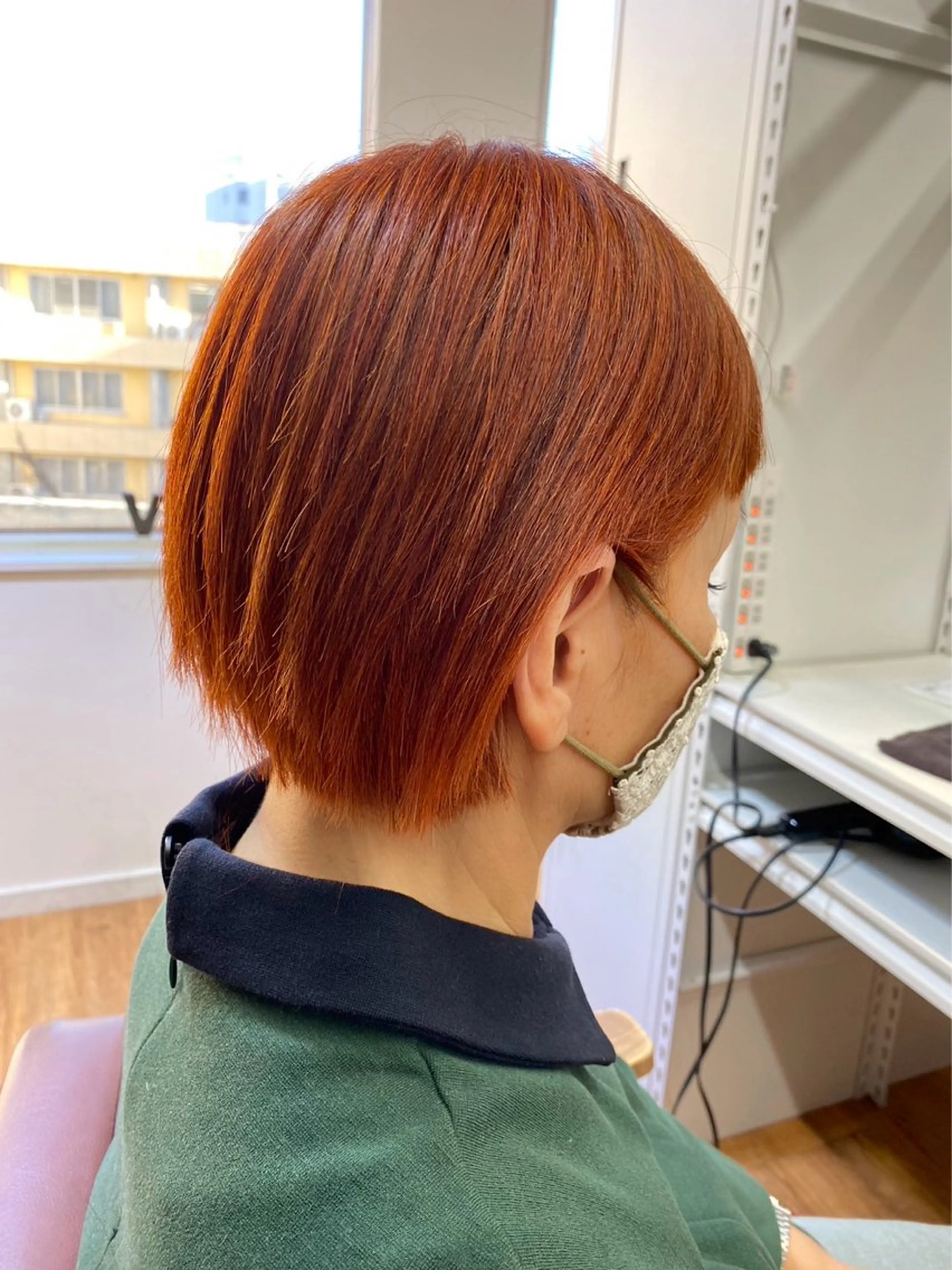ショート カラー カット ヘアカラー トリートメント 腰越 麻奈のヘアスタイル