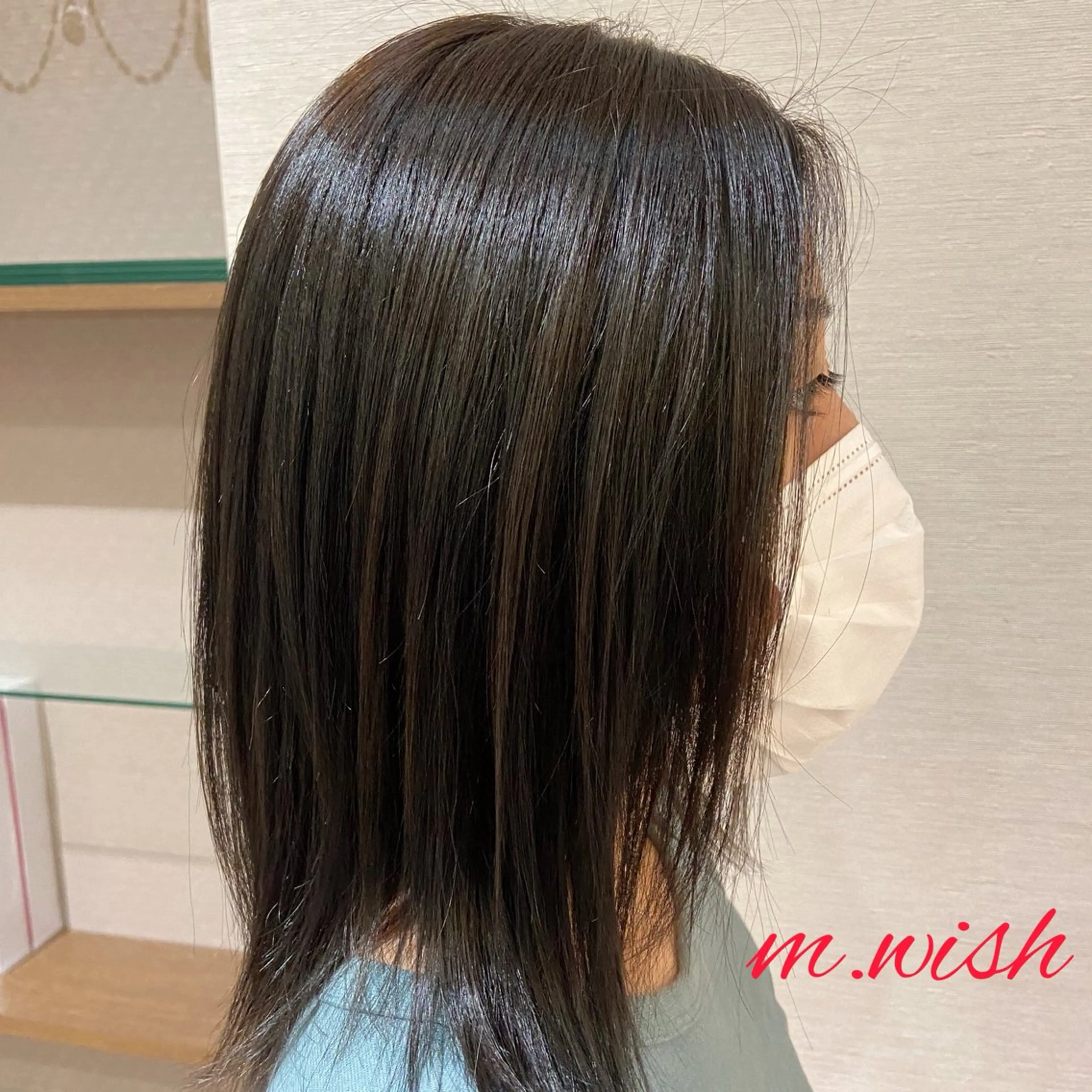 ロング カラー カット ヘアカラー トリートメント 長田 尚大のヘアスタイル