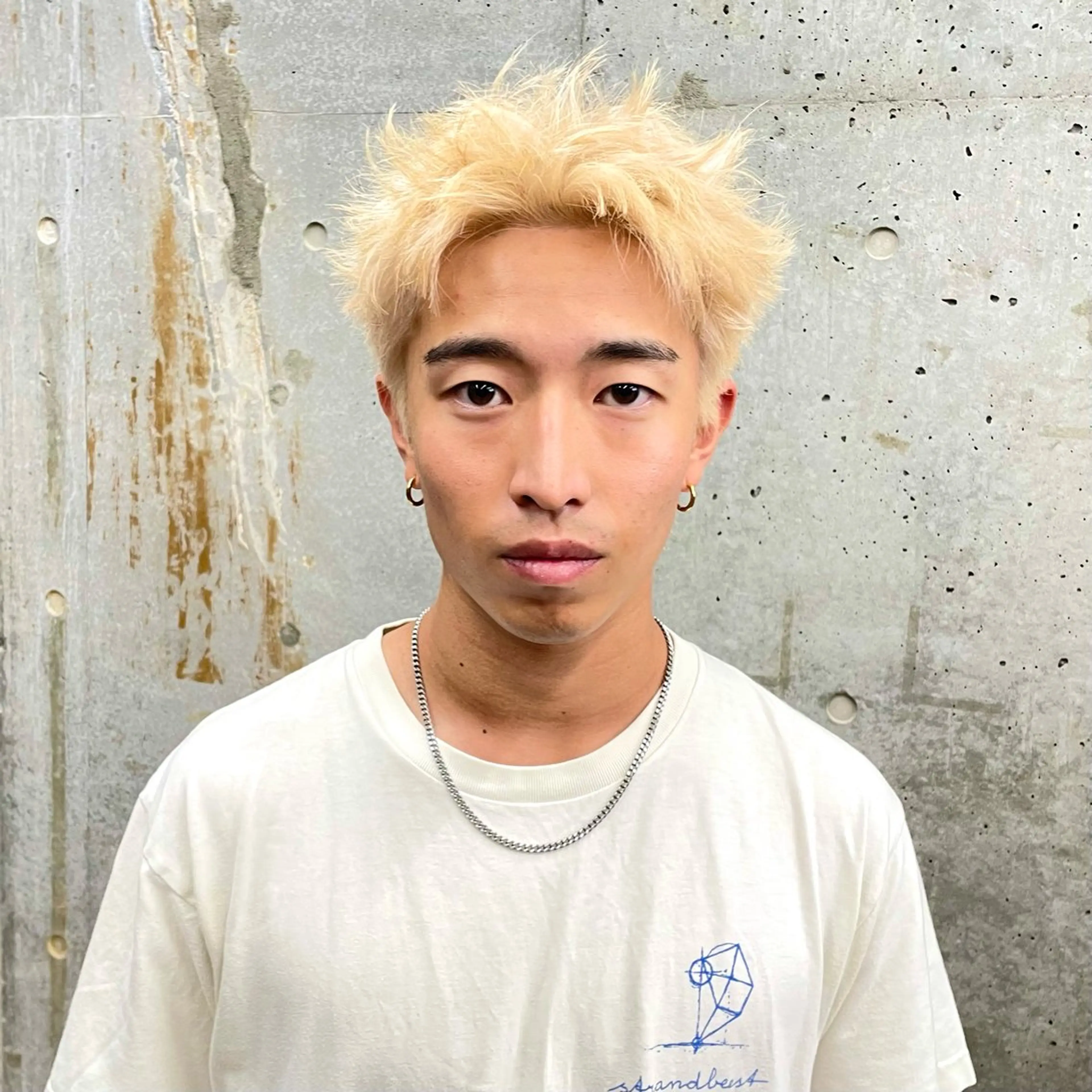 ショート カラー メンズ カット ヘアカラー 《メンズ支持NO.1 ×艶ブラウン》ソウタのヘアスタイル