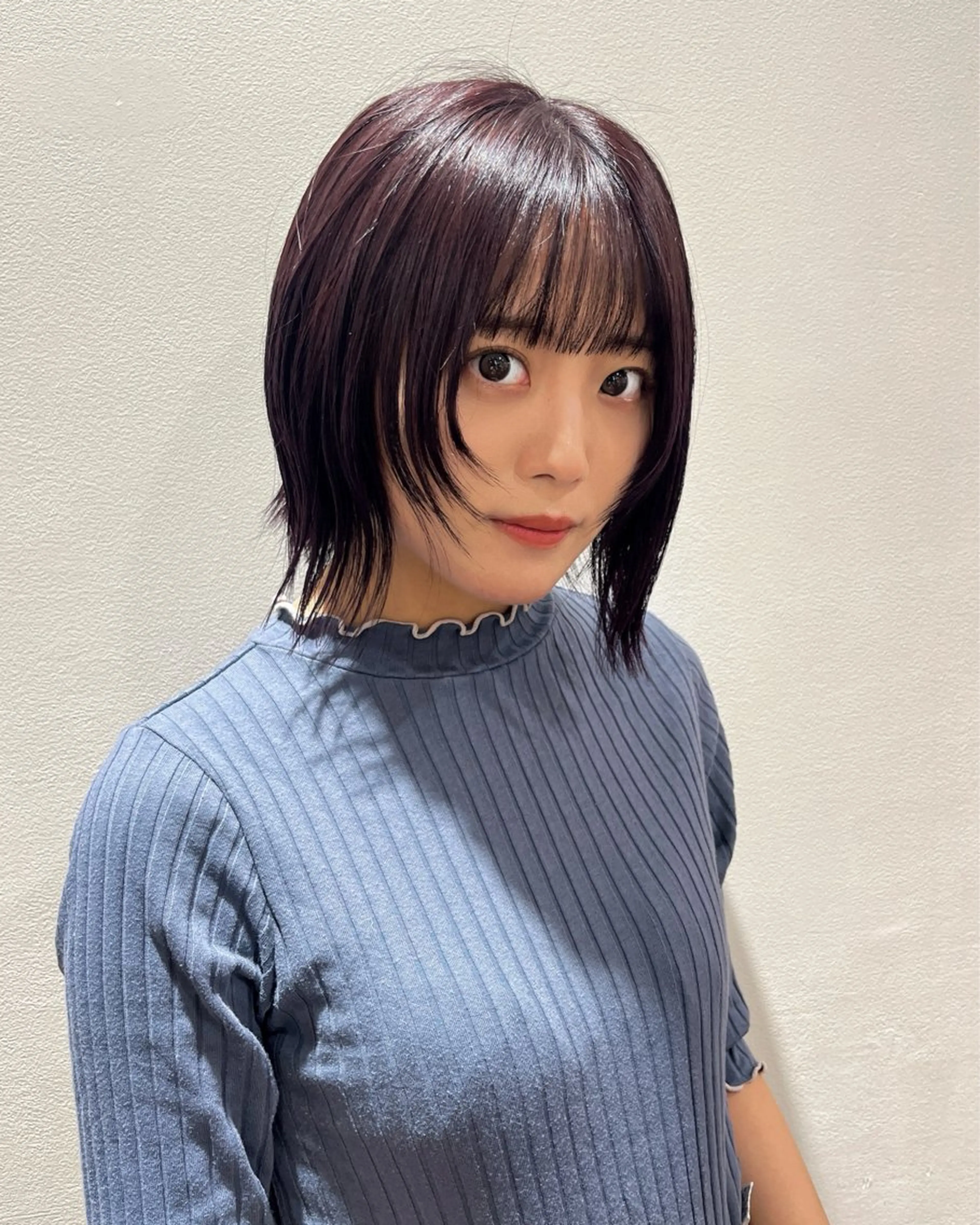 ショート カット 【透明感UP✨】🩵 赤み除去カラー/来輝のヘアスタイル