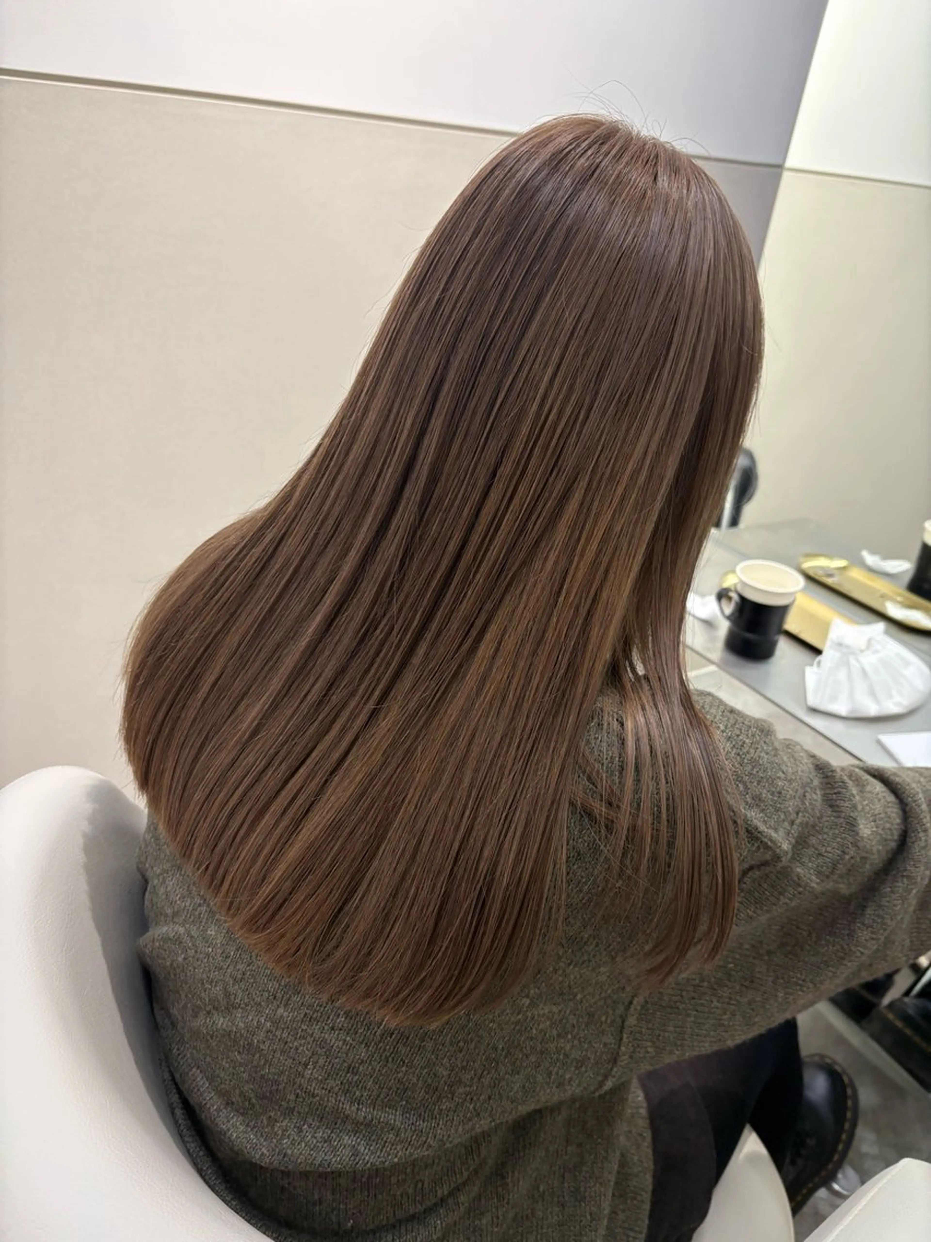 ロング トリートメント ULTOWA🩵 佐取歩のヘアスタイル