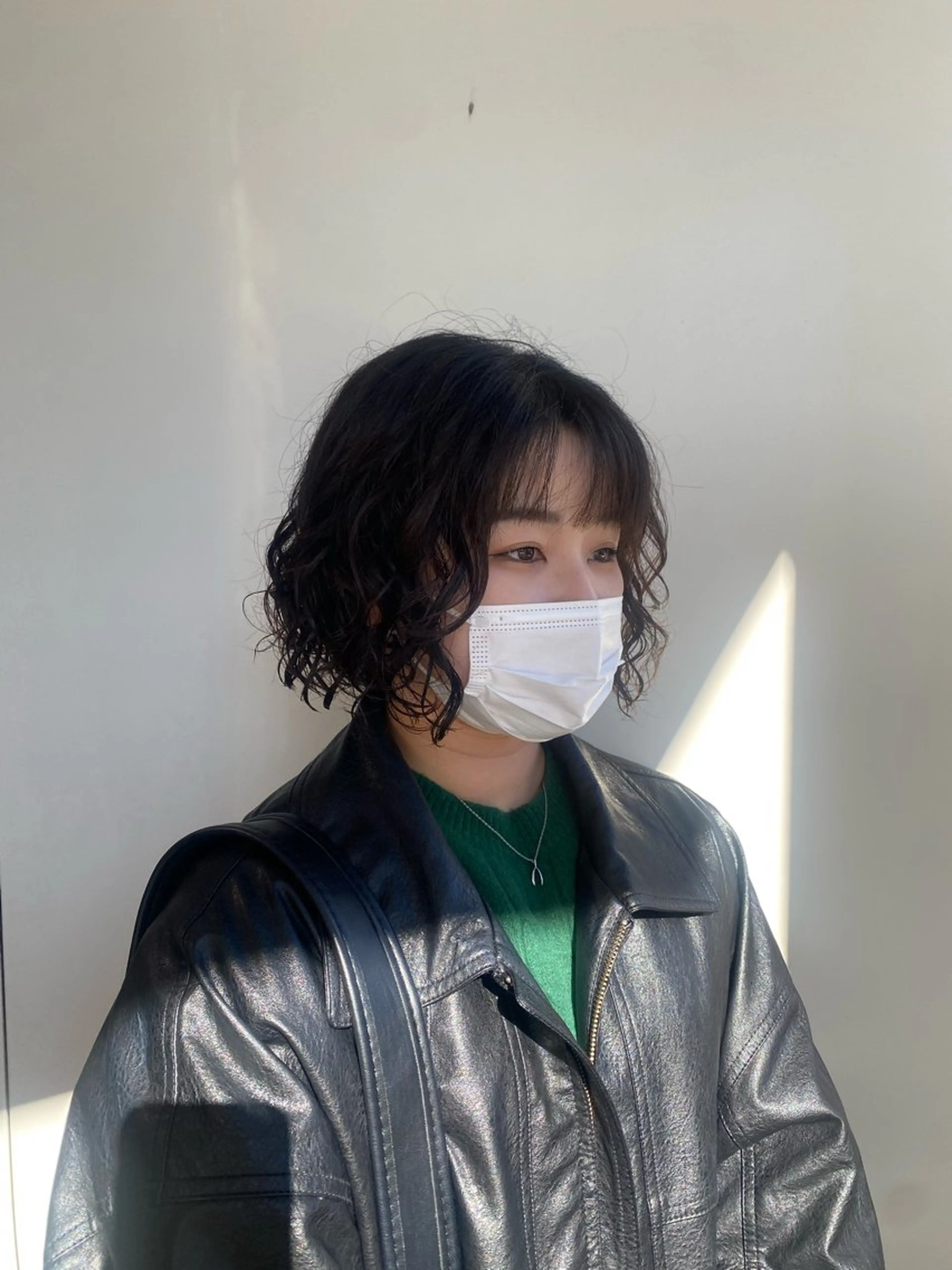 ミディアム パーマ 🖤🌀くるくる パーマ🌀🖤ayaのヘアスタイル