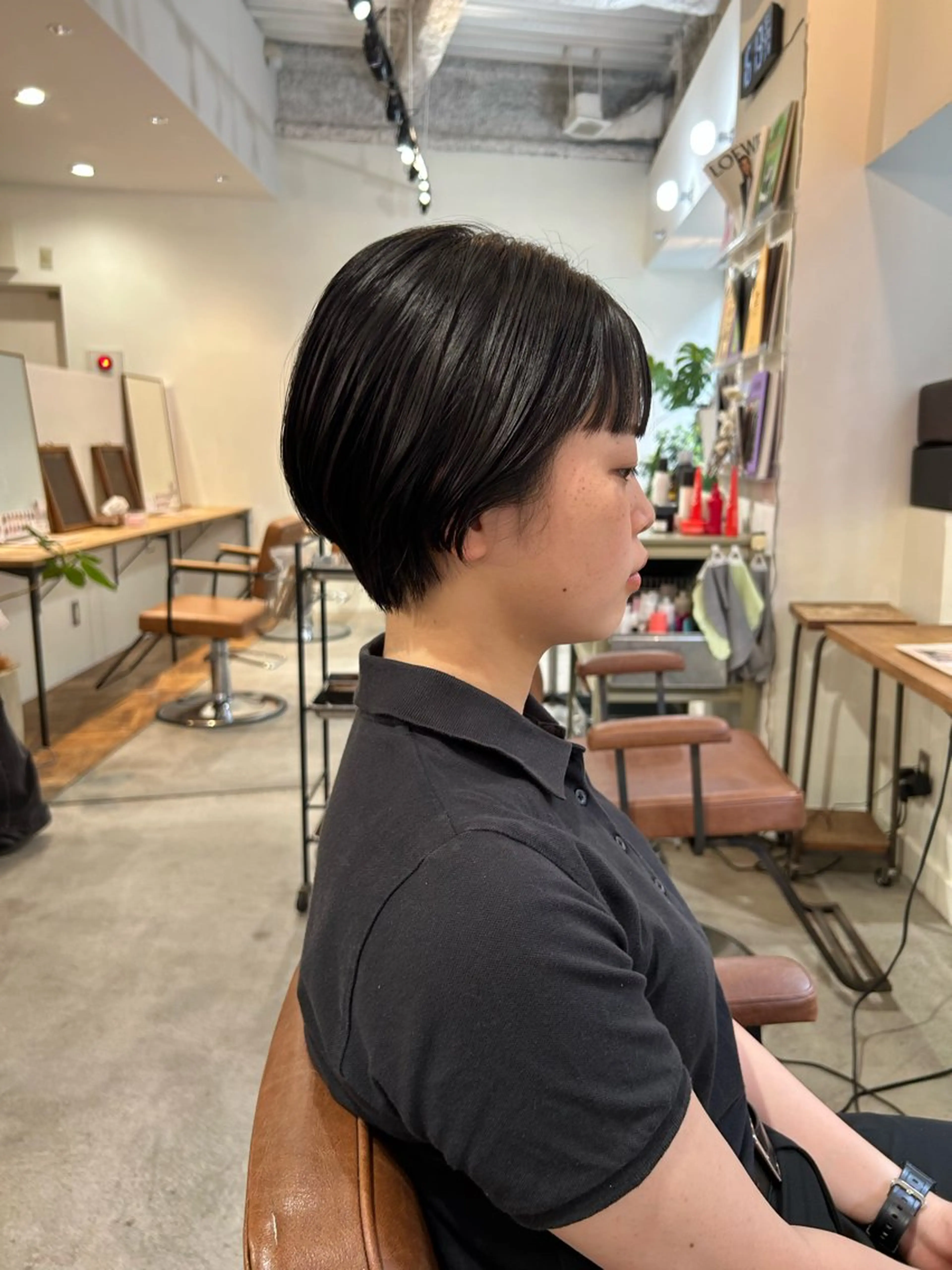 ショート カット 梅田/透明感カラー ボブレイヤーきょうかのヘアスタイル