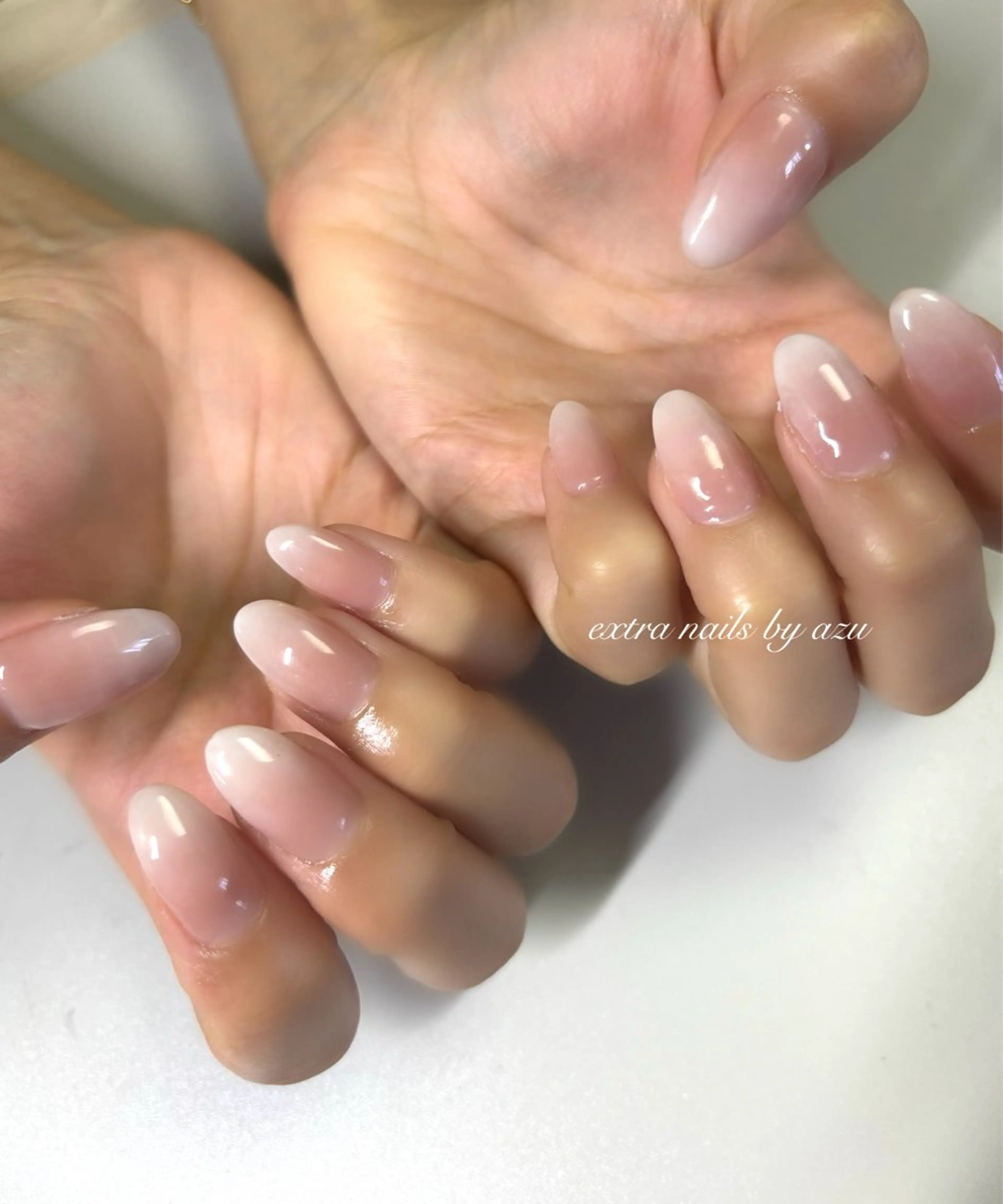 ネイル ハンドネイル extranails /wax　azuのネイルデザイン