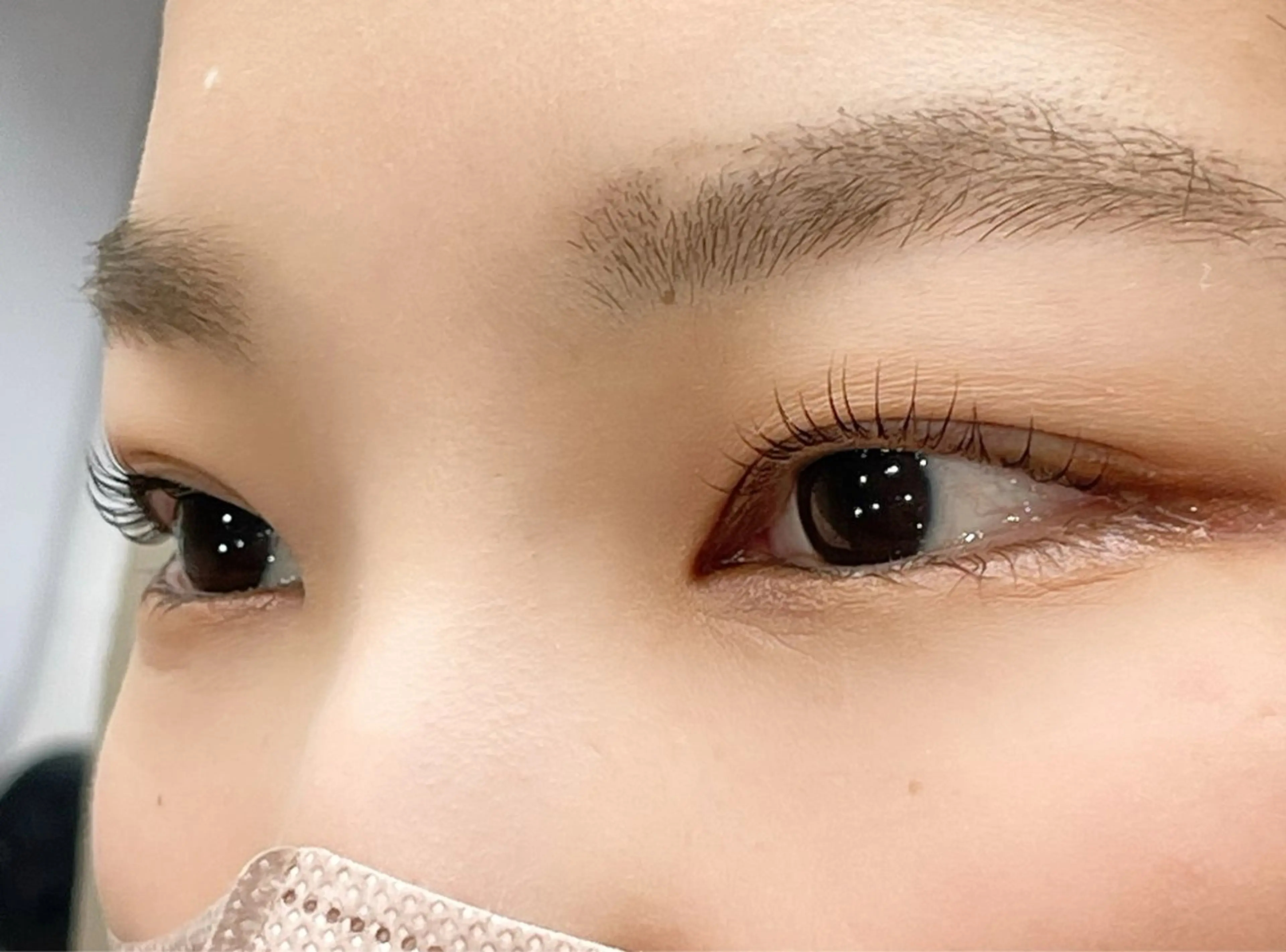 マツエク・マツパ ナチュラル 一重×まつ毛パーマ マツパ be_ なつきの眉毛・アイブロウイメージ
