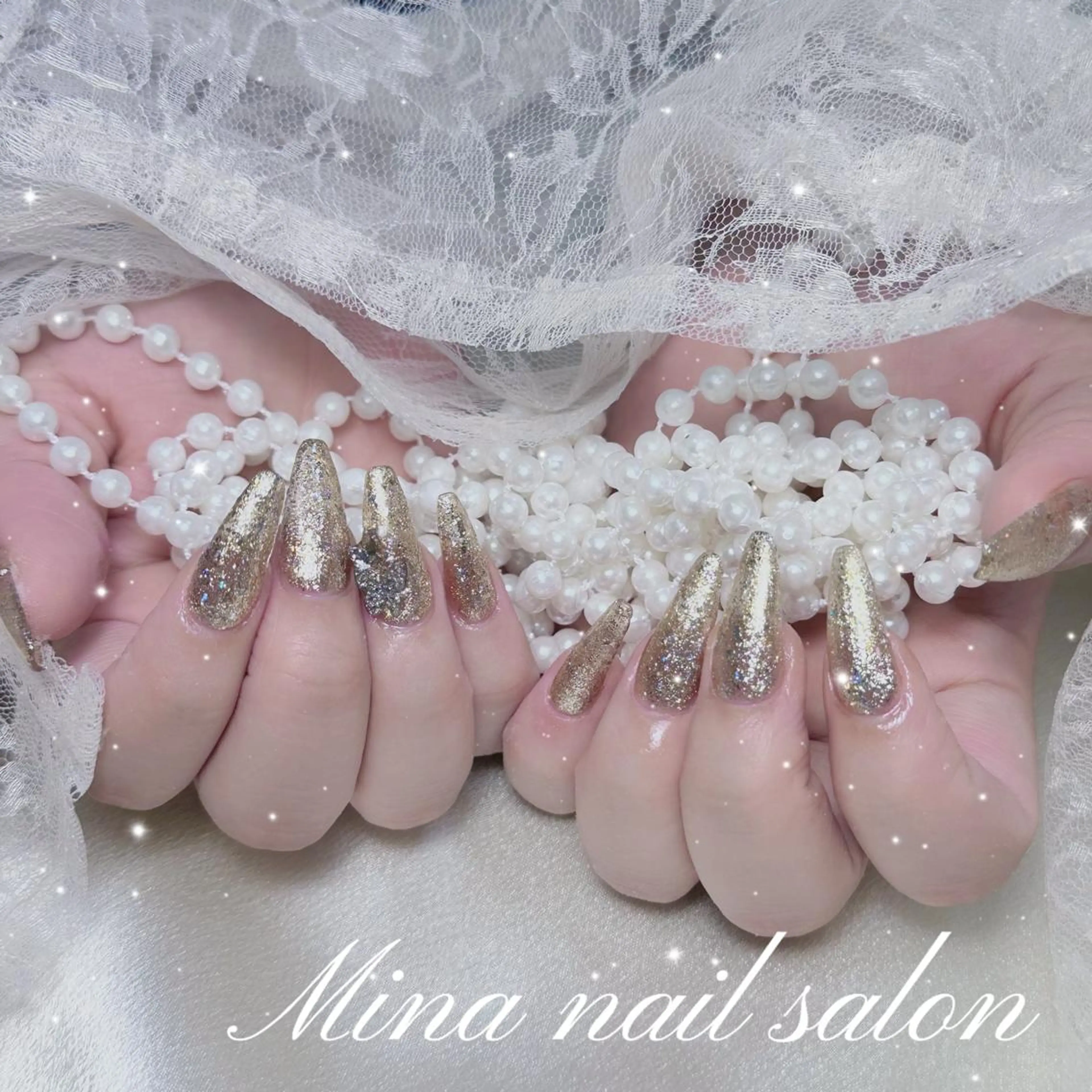 ネイル Mina🧸 韓国風ネイル🎀のネイルデザイン