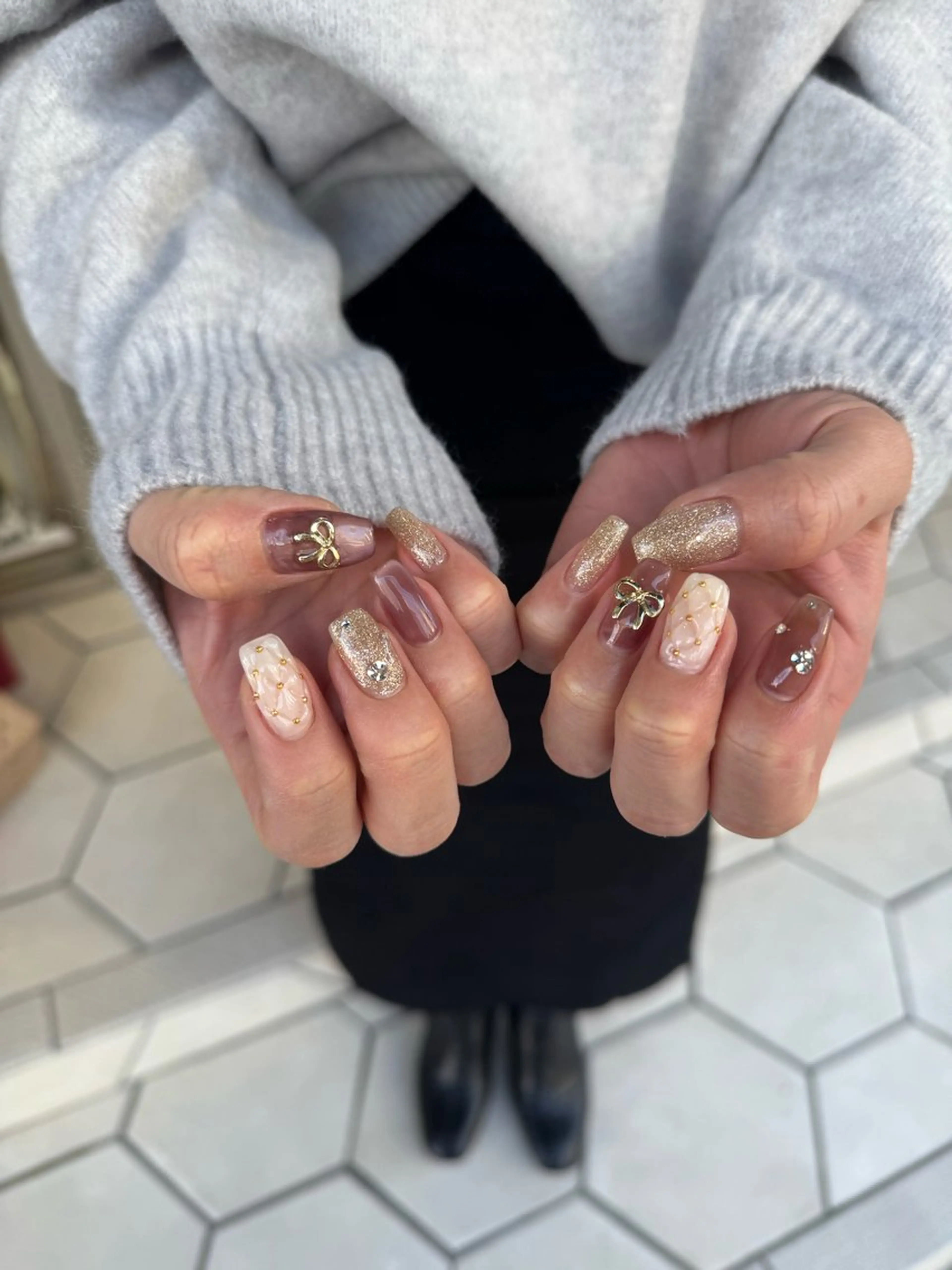 ネイル アートネイル Rommy Arisaのネイルデザイン