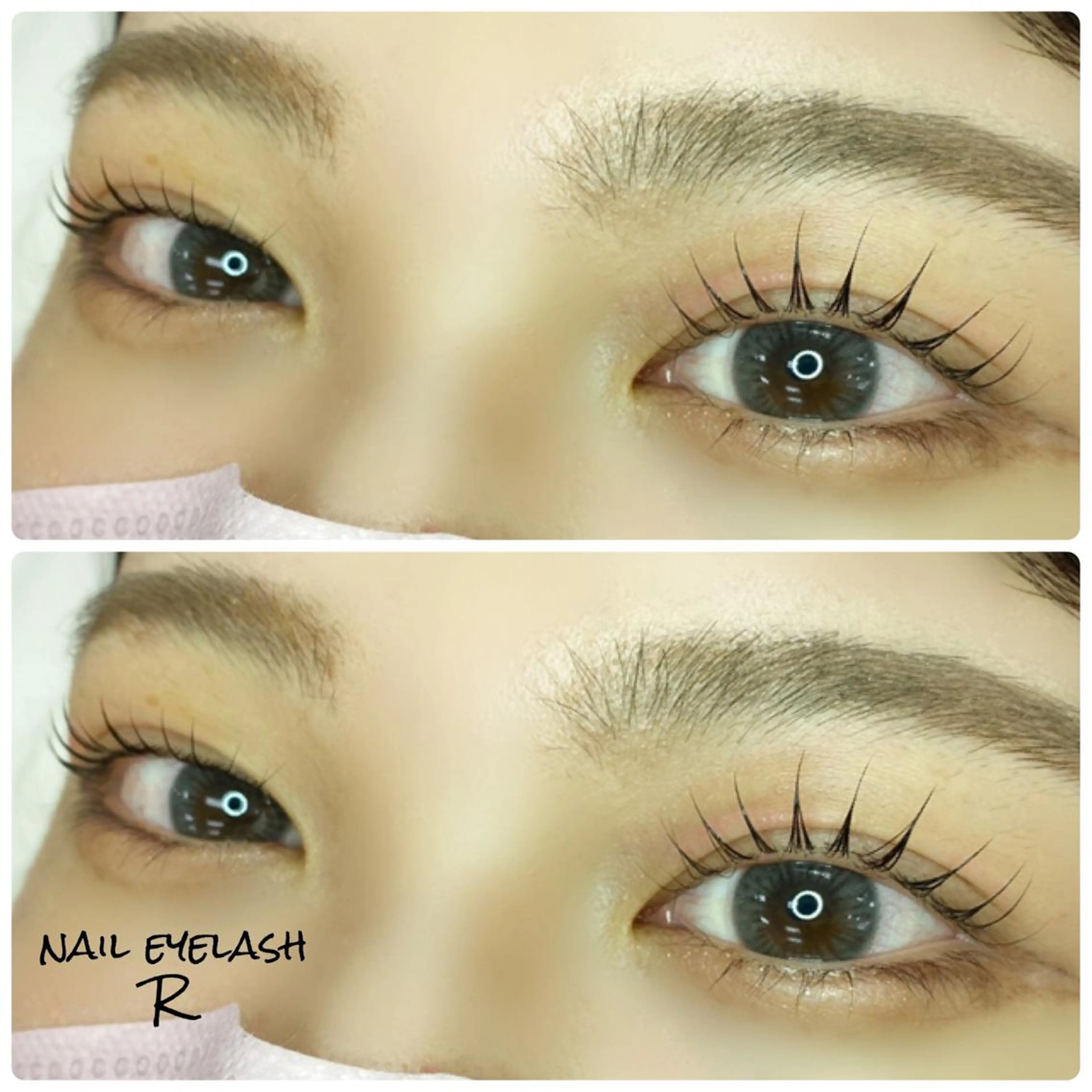 マツエク・マツパ パリジェンヌラッシュリフト eyelash R𓇼eri🐈️のマツエク・マツパデザイン