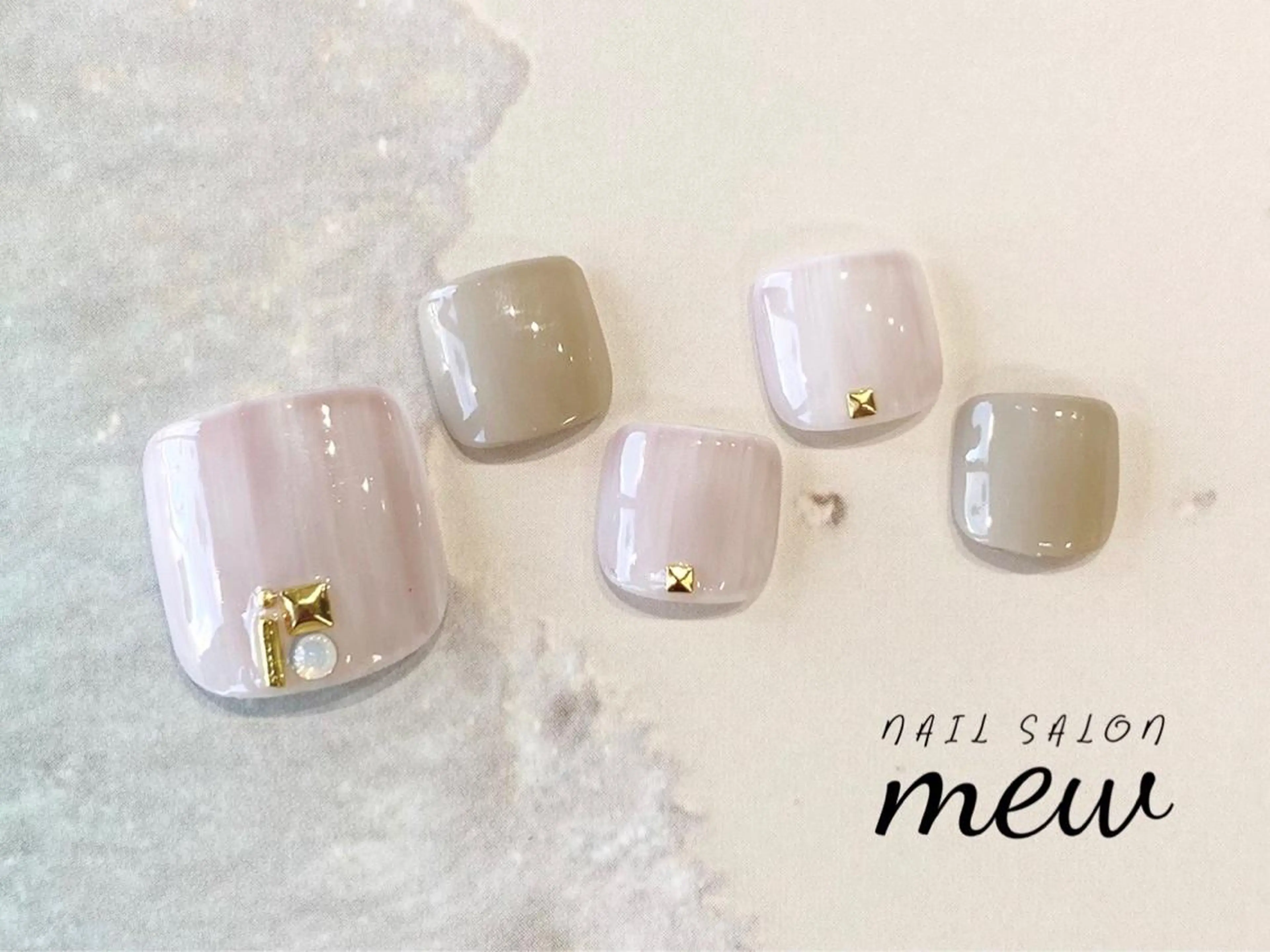 ネイル フットネイル Nail salon mewのネイルデザイン