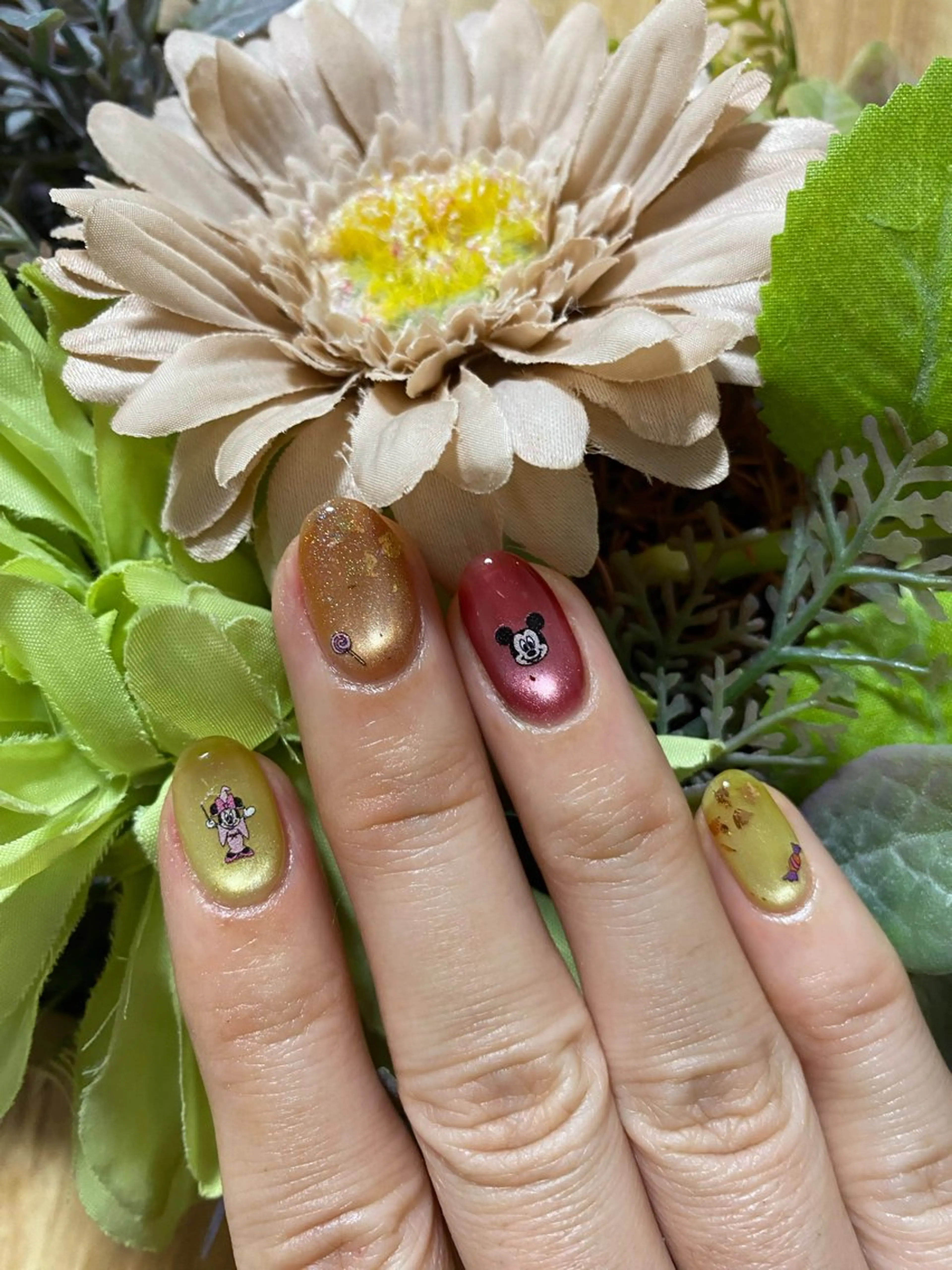 ネイル ハロウィン ハンドネイル Glanz  Nail aのネイルデザイン