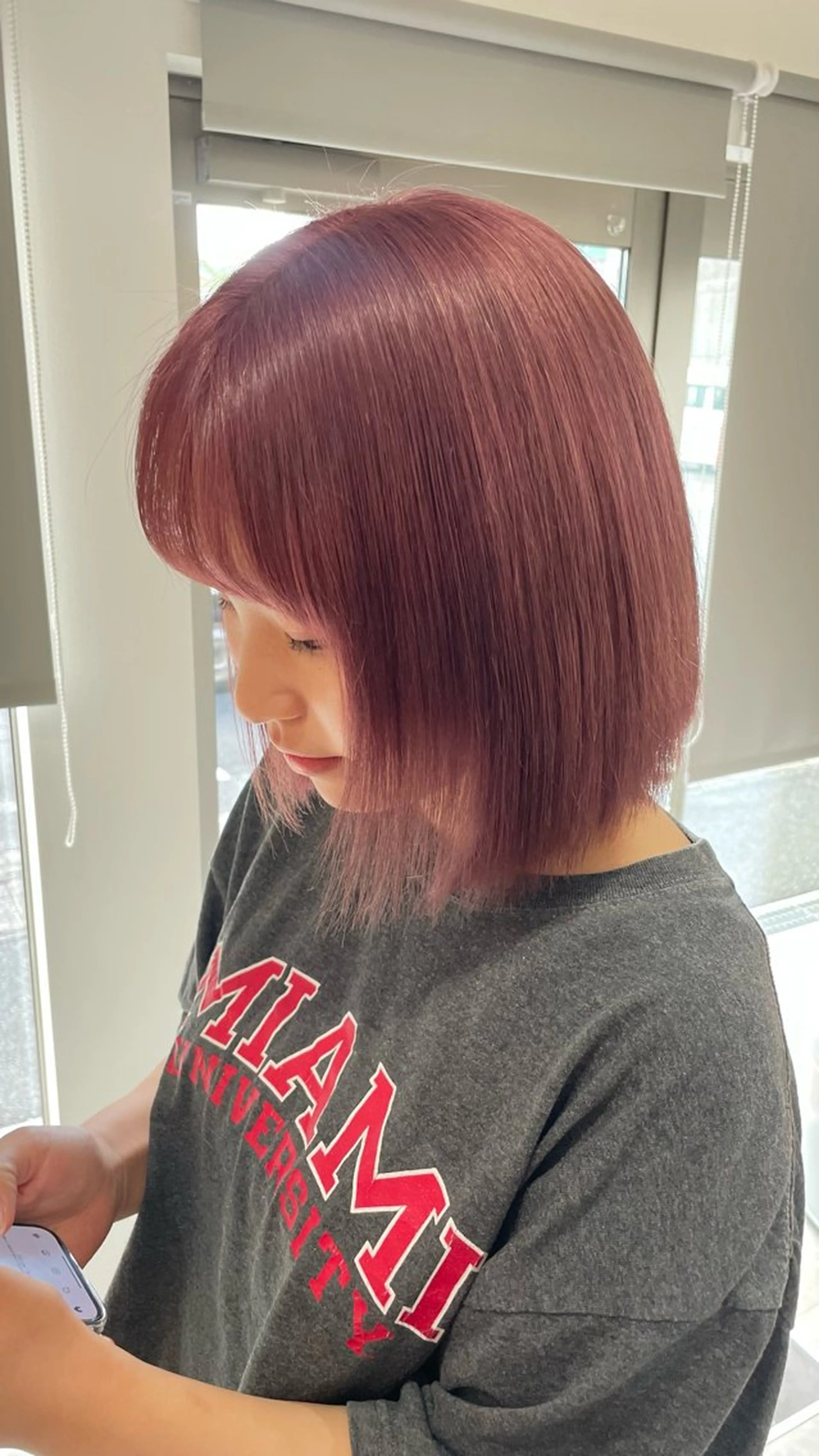 ミディアム 赤味消しcolor 🌿🤍Ayaのヘアスタイル