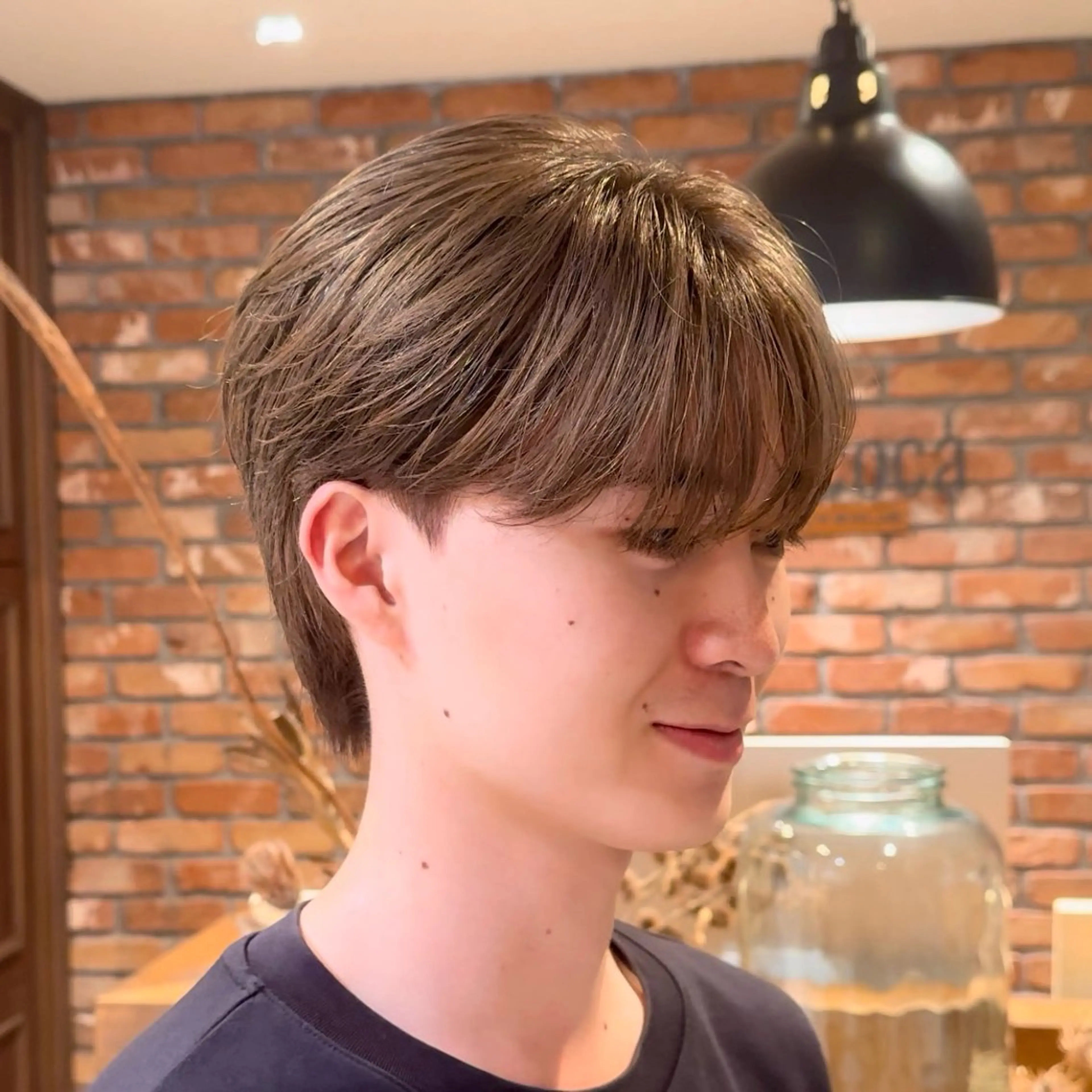 ショート カラー パーマ メンズ カット ヘアカラー bococa kanta/メンズのヘアスタイル