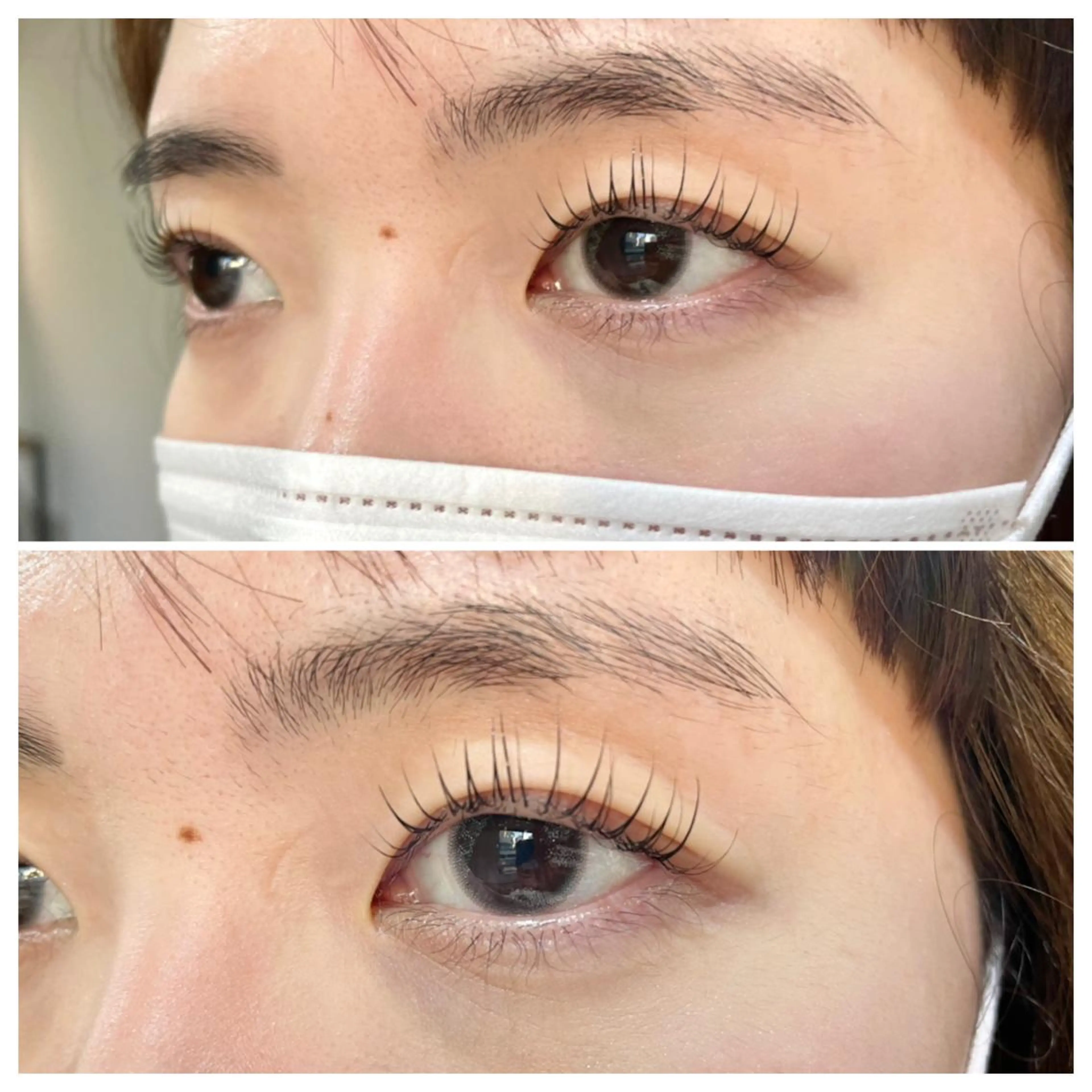 マツエク・マツパ マツパ Aim NAIL&EYELASH.BROW立花店所属・Aim立花店 Mihoのマツエク・マツパデザイン