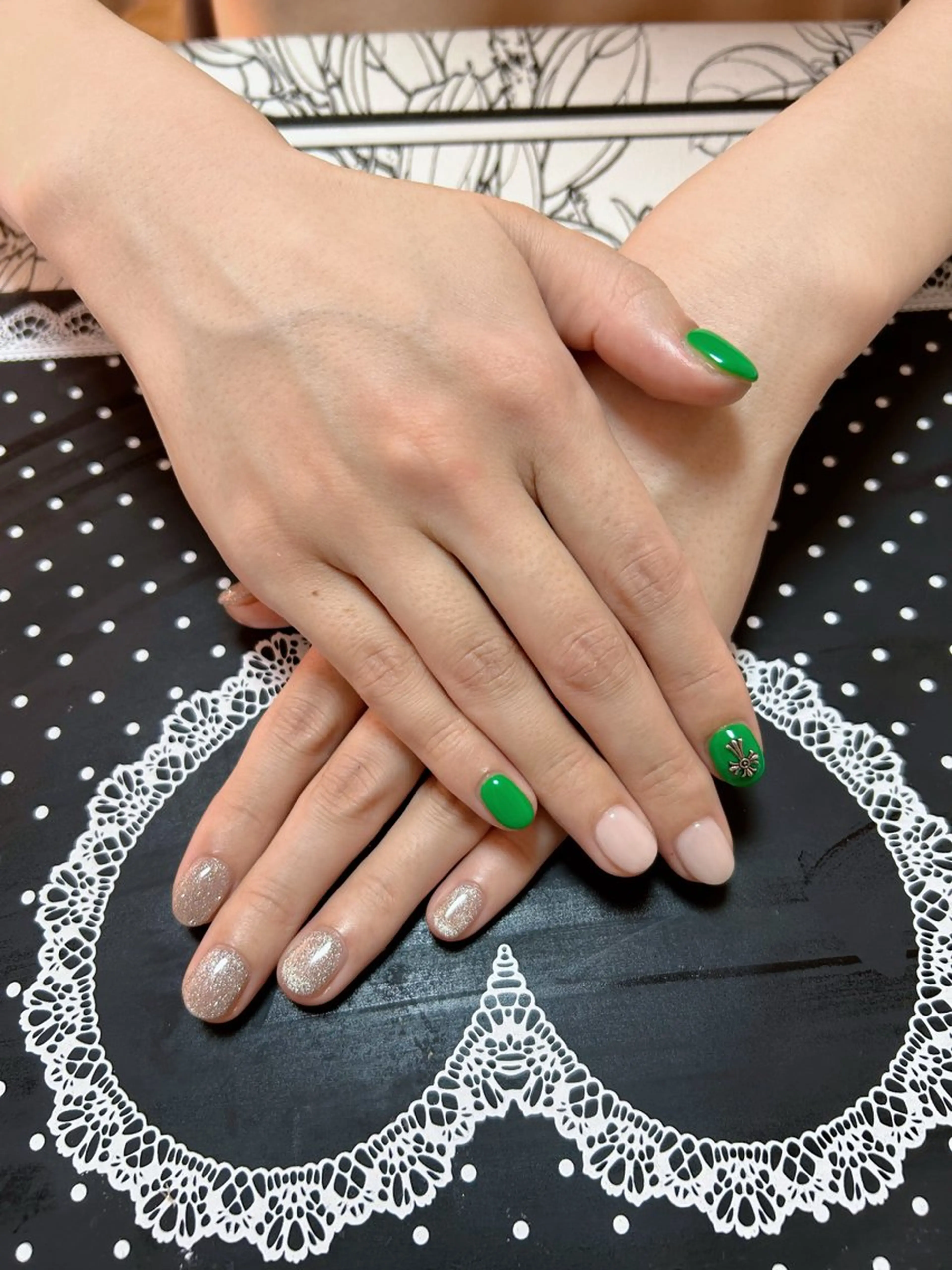 ネイル ハンドネイル 森 晴有のネイルデザイン