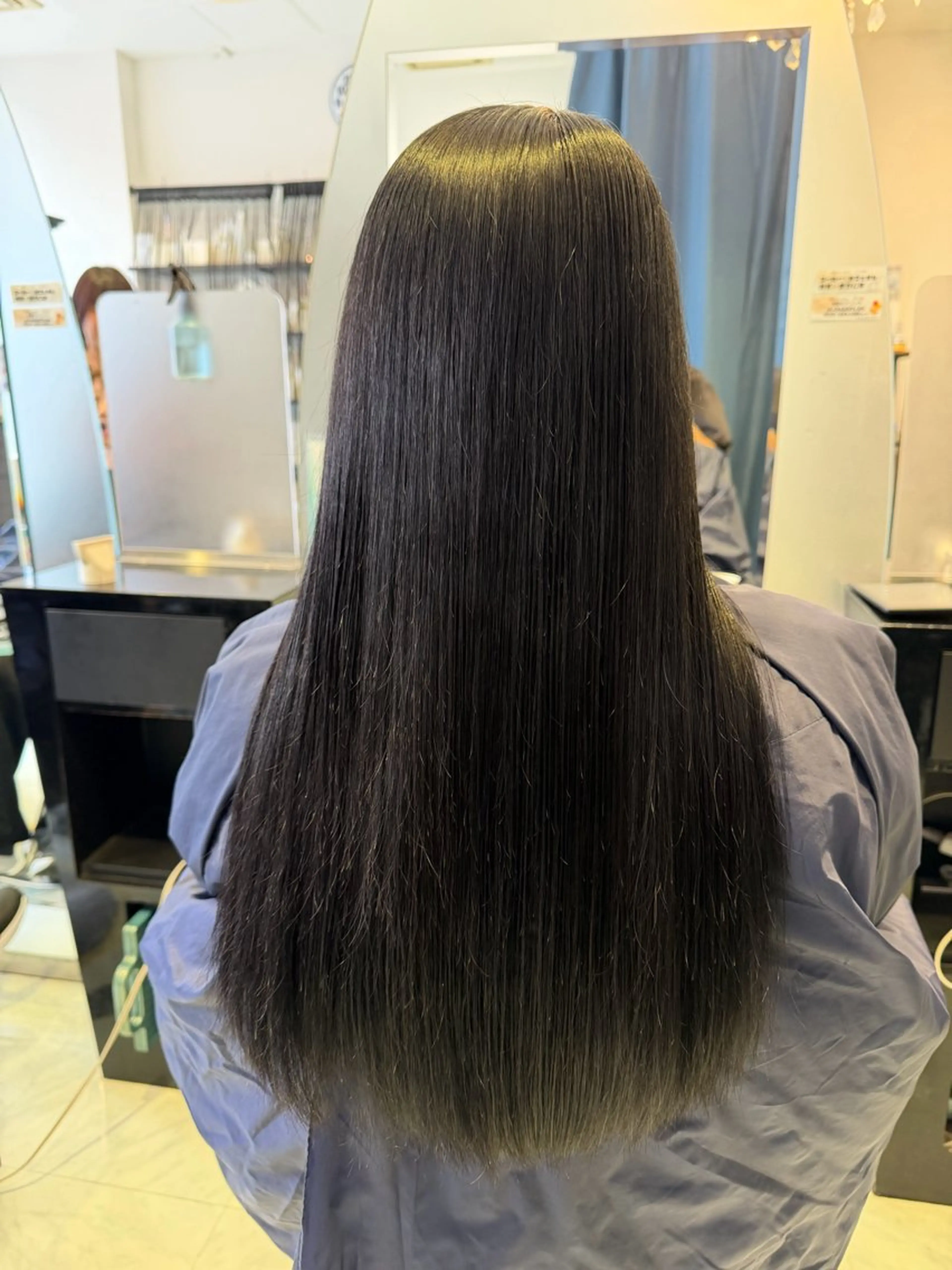 ロング ロング saki .のヘアスタイル