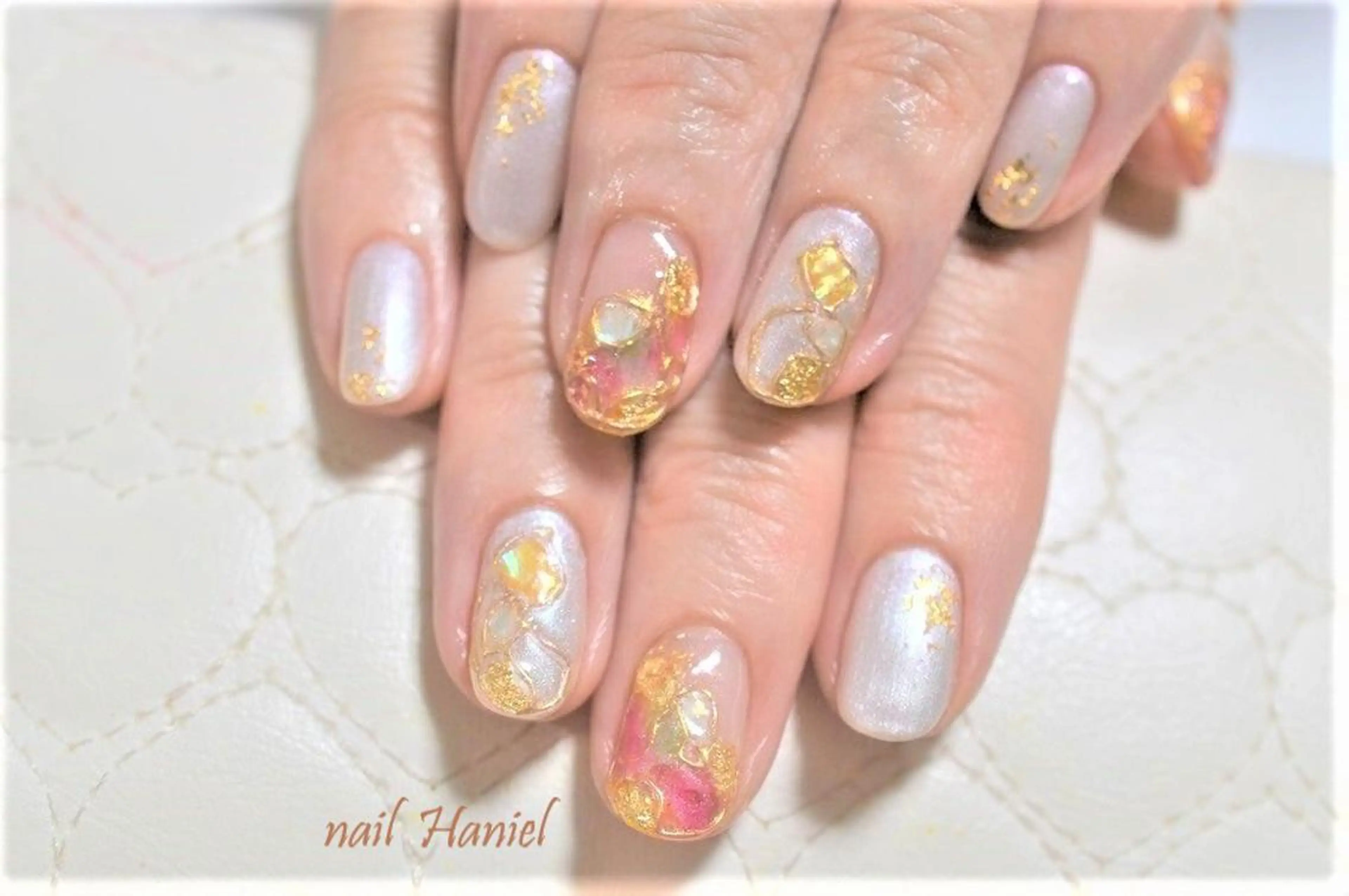 ネイル フットネイル ジェルネイル ハロウィン nail Haniel所属・半蔵門サロンハニエル 魅神 ちよのネイルデザイン